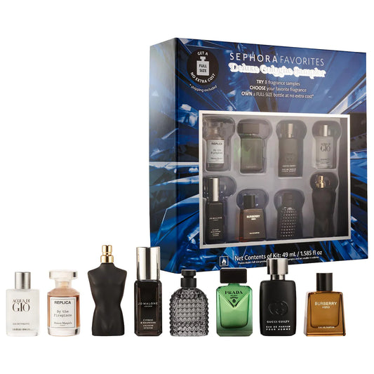 PREVENTA- Sephora Favorites- Holiday Mini Deluxe Cologne Sampler Collectors Edition w/ Redeemable Voucher (llega a mediados de Noviembre)
