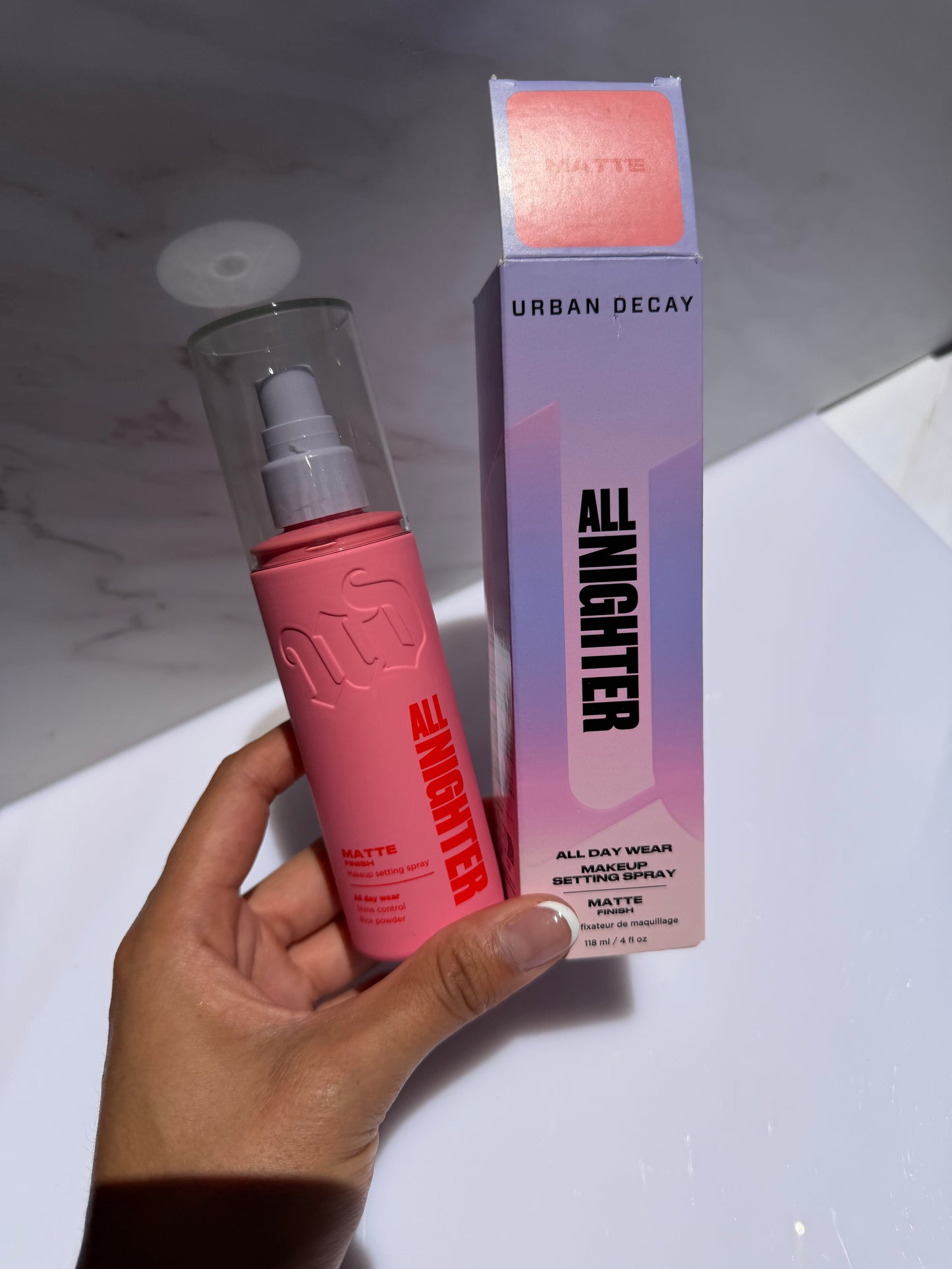Urban Decay-All Nighter Waterproof Matte Setting Spray with 24HR Wear