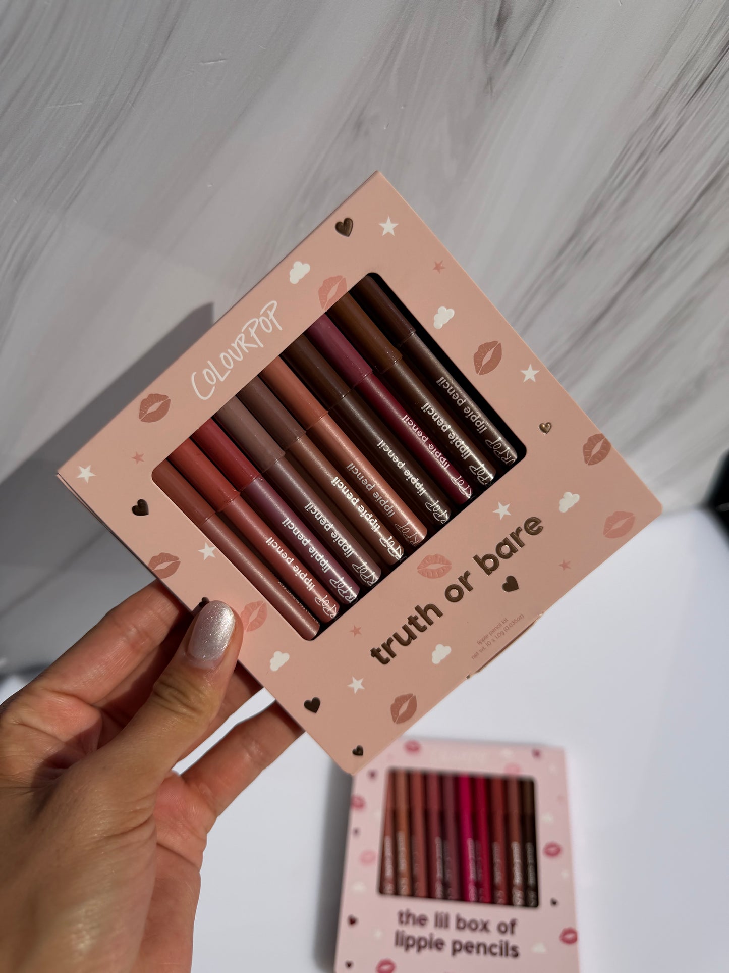 Set Delienadores Colourpop Nude 10pz - TRUTH OR BARE