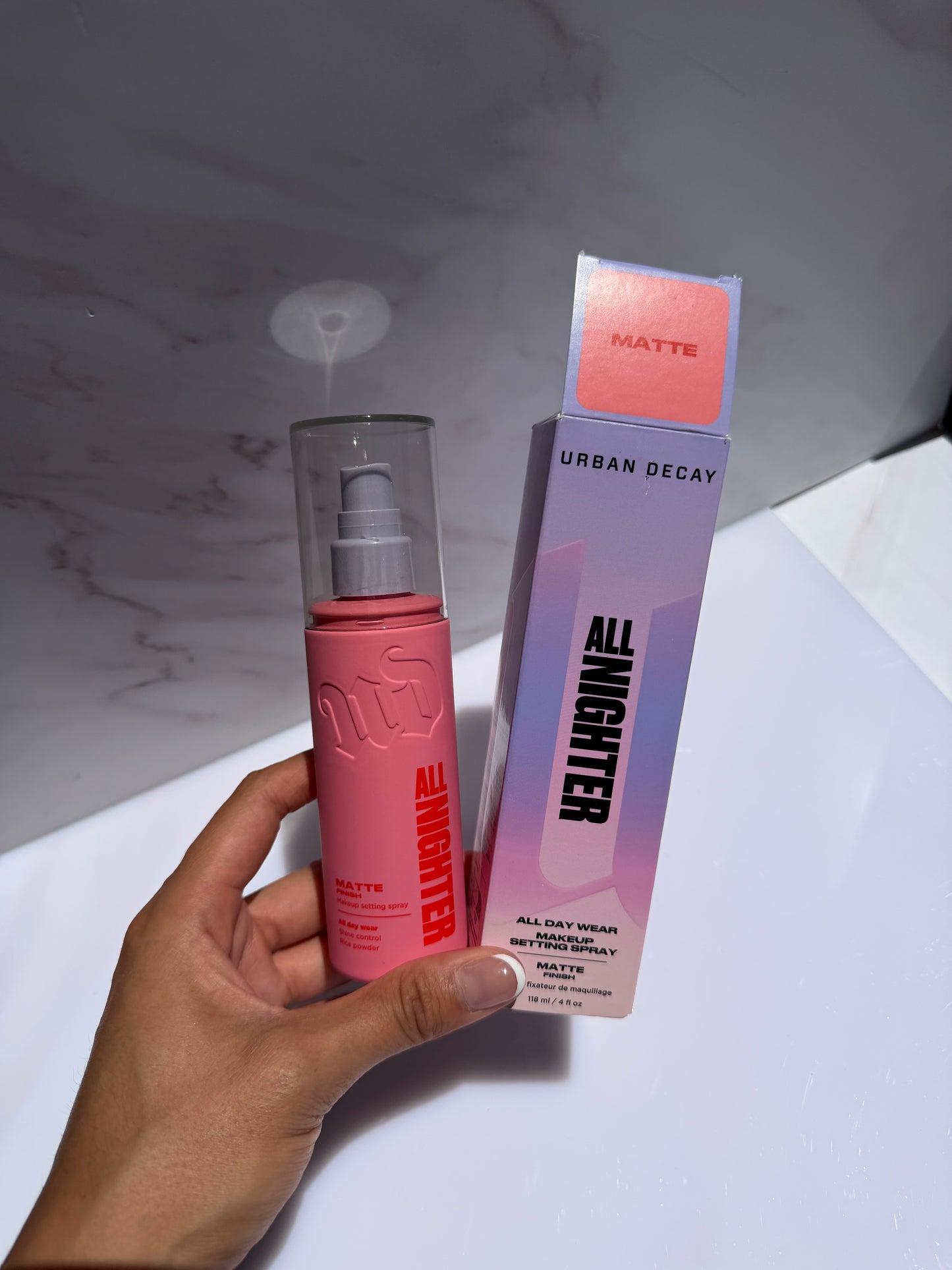Urban Decay-All Nighter Waterproof Matte Setting Spray with 24HR Wear