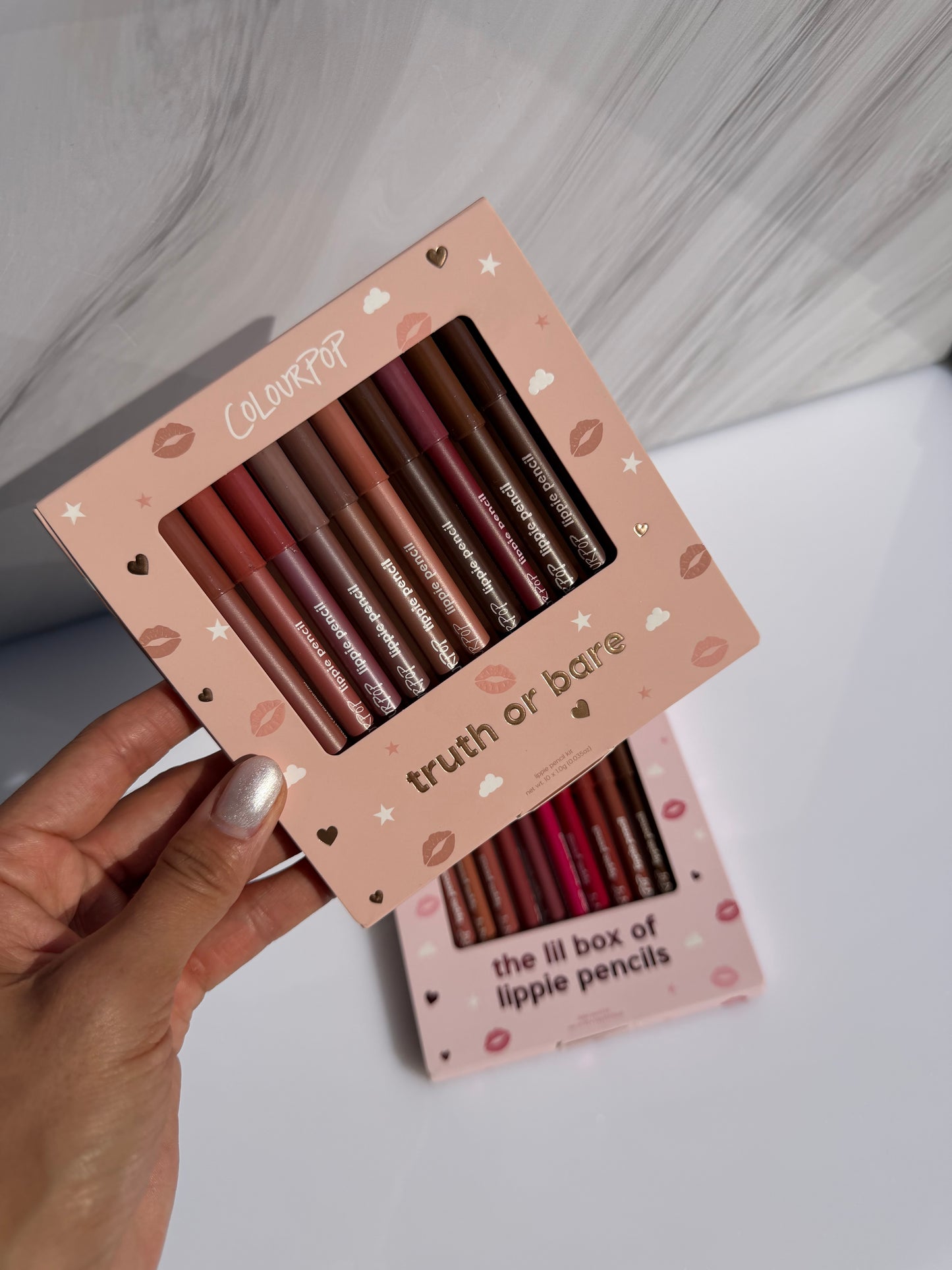 Set Delienadores Colourpop Nude 10pz - TRUTH OR BARE