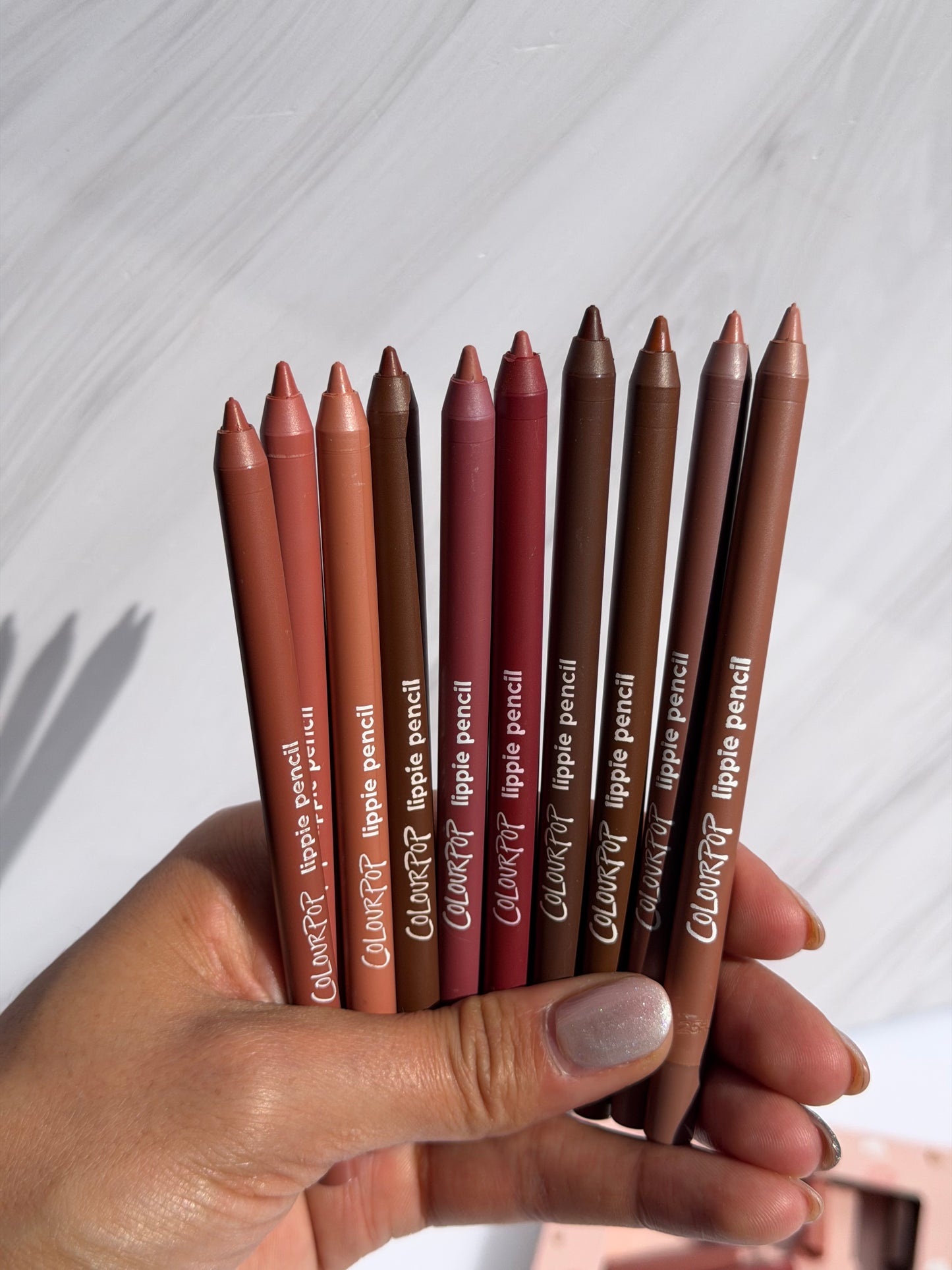 Set Delienadores Colourpop Nude 10pz - TRUTH OR BARE
