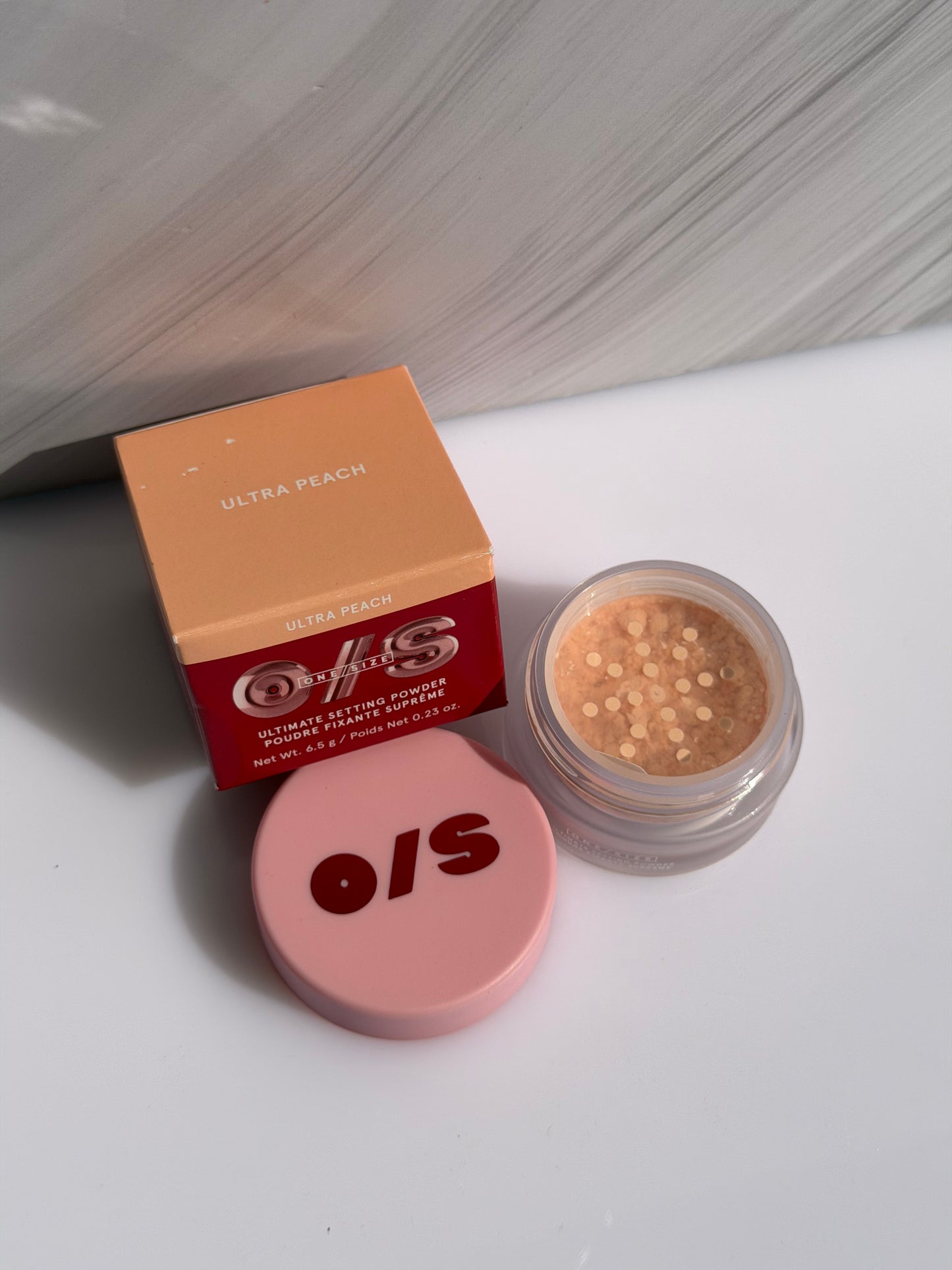 ONE/SIZE by Patrick Starrr Mini Ultimate Blurring Setting Powder- ULTRA PEACH
