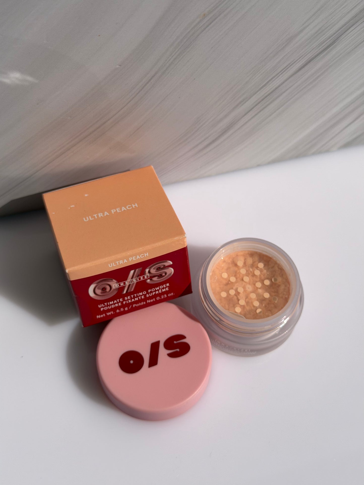 ONE/SIZE by Patrick Starrr Mini Ultimate Blurring Setting Powder- ULTRA PEACH