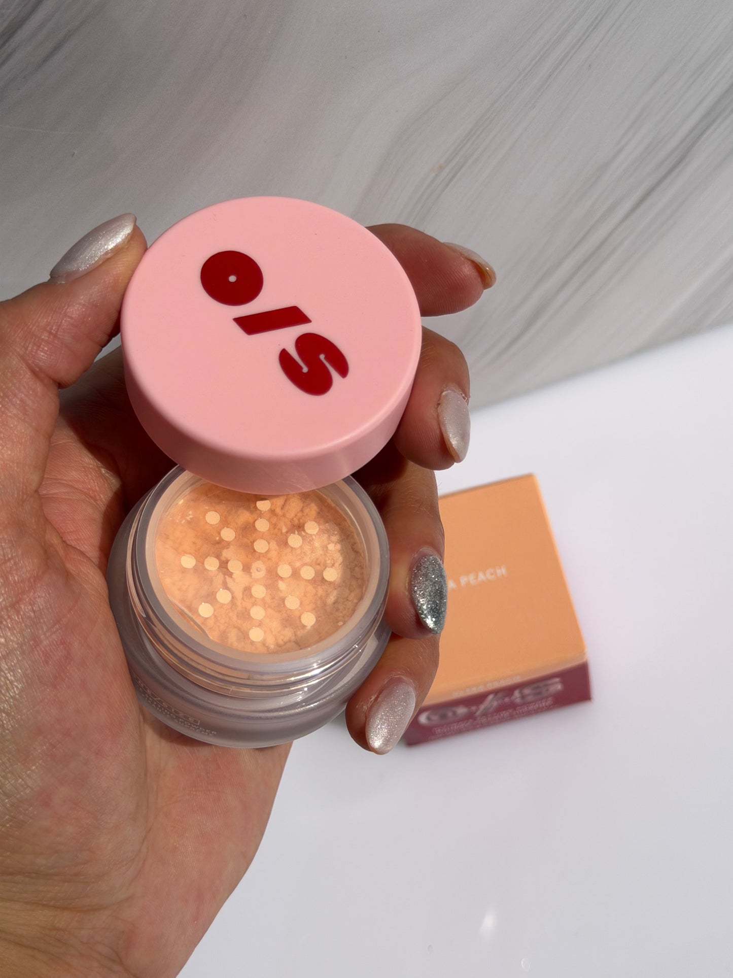 ONE/SIZE by Patrick Starrr Mini Ultimate Blurring Setting Powder- ULTRA PEACH