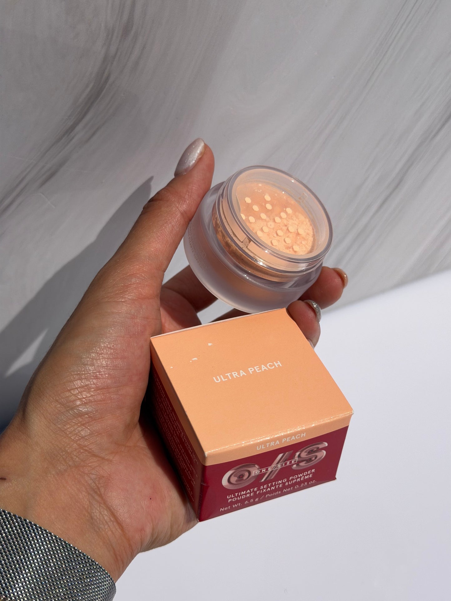 ONE/SIZE by Patrick Starrr Mini Ultimate Blurring Setting Powder- ULTRA PEACH