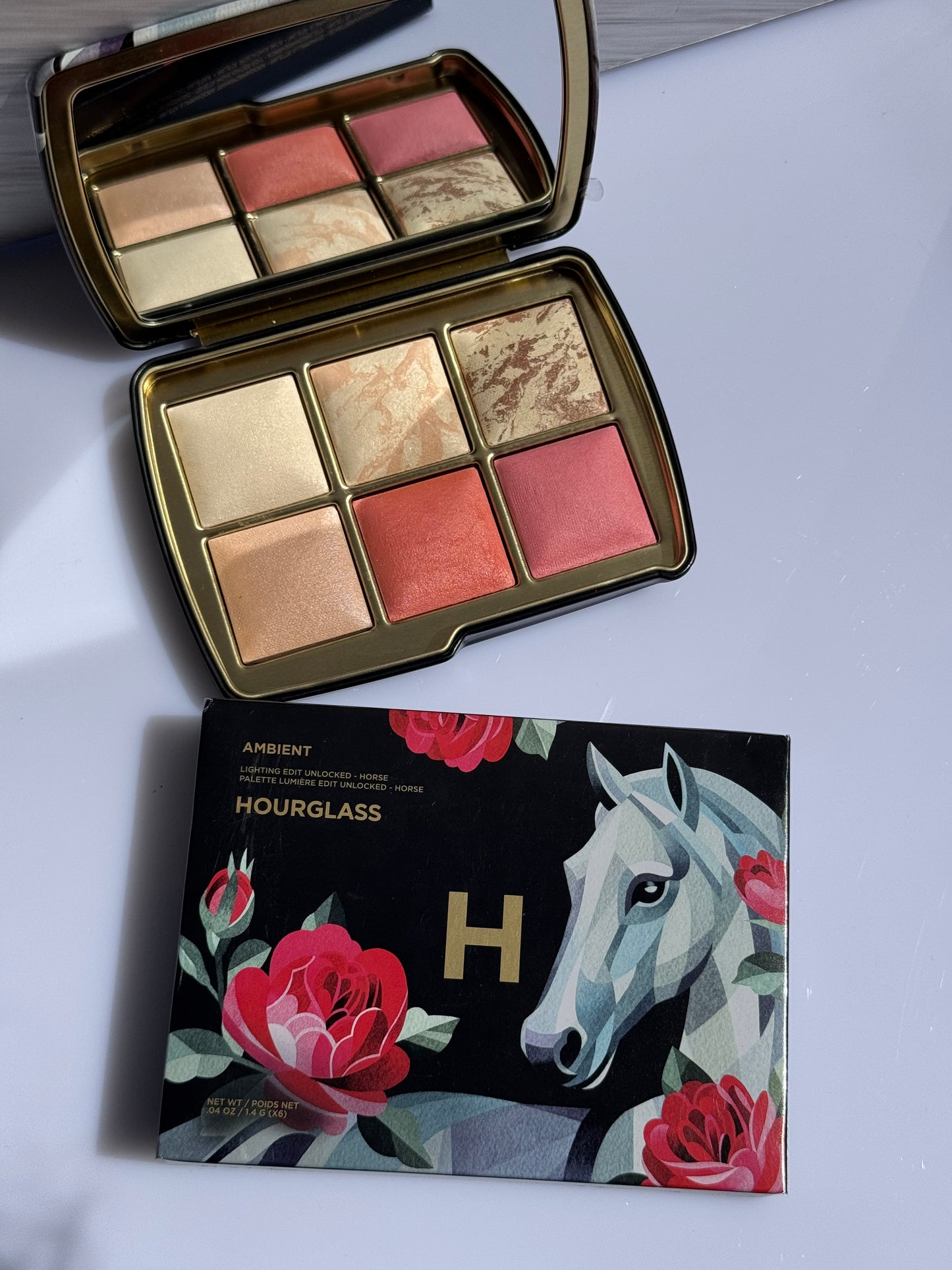 CUSTOM PALETTE -AMBIENT LIGHTING EDIT UNLOCKED - Empaque HORSE y tonos DEER Hourglass