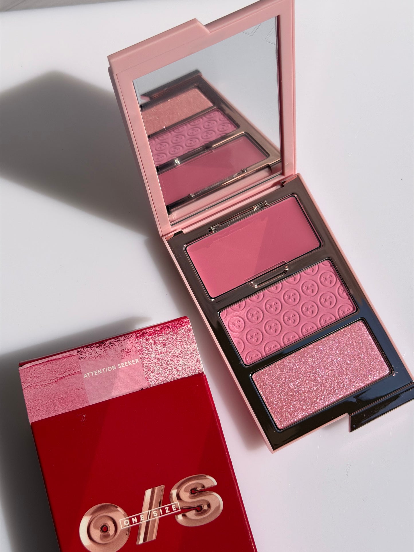 ONE/SIZE by Patrick Starrr Cheek Clapper 3D Blush Trio Palette- ATTENTION SEEKER