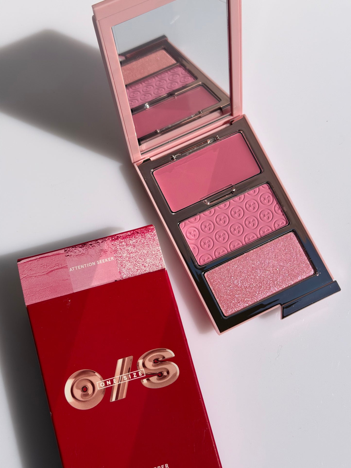 ONE/SIZE by Patrick Starrr Cheek Clapper 3D Blush Trio Palette- ATTENTION SEEKER