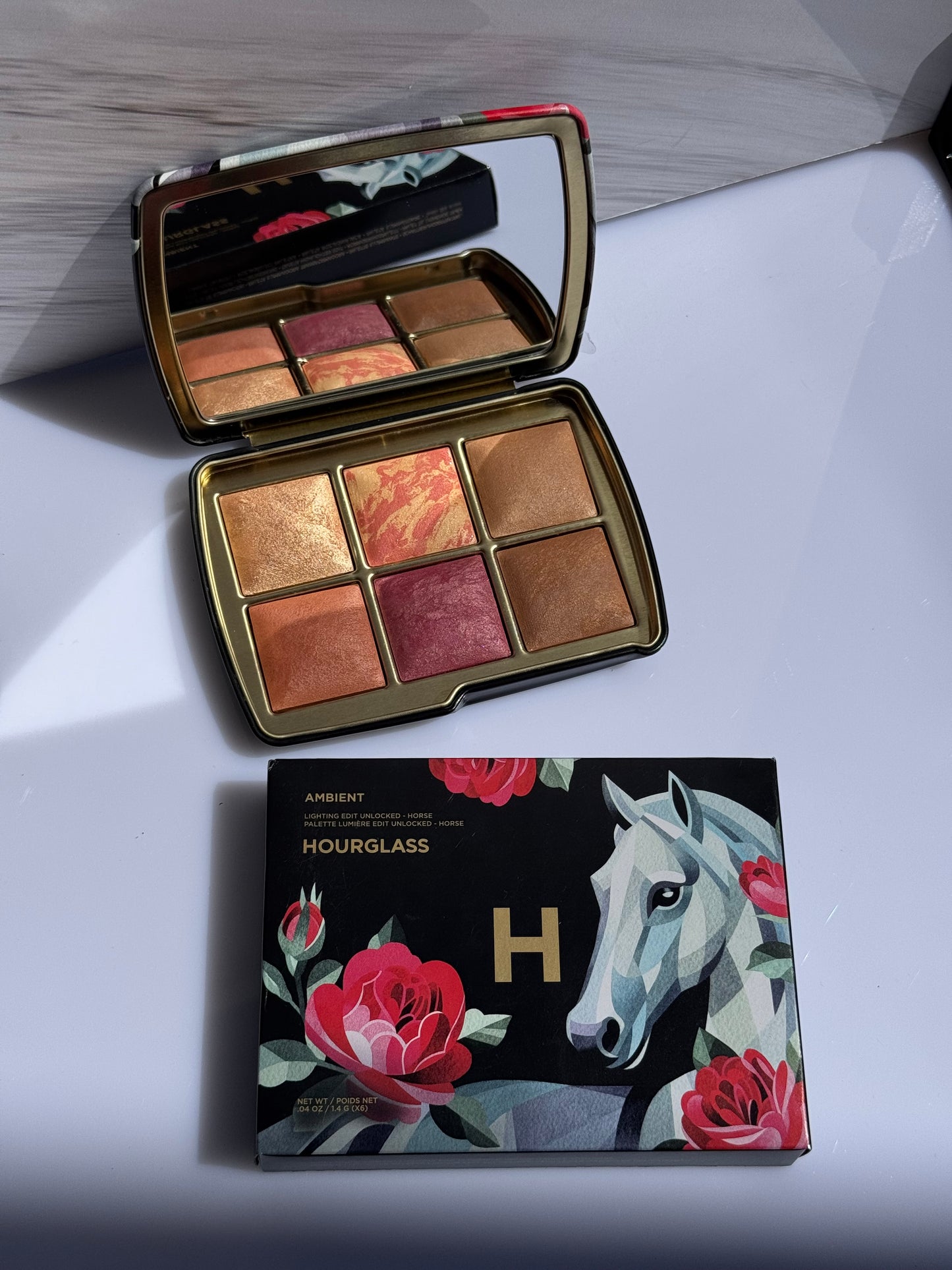 CUSTOM PALETTE -AMBIENT LIGHTING EDIT UNLOCKED - Empaque HORSE y tonos FOX Hourglass