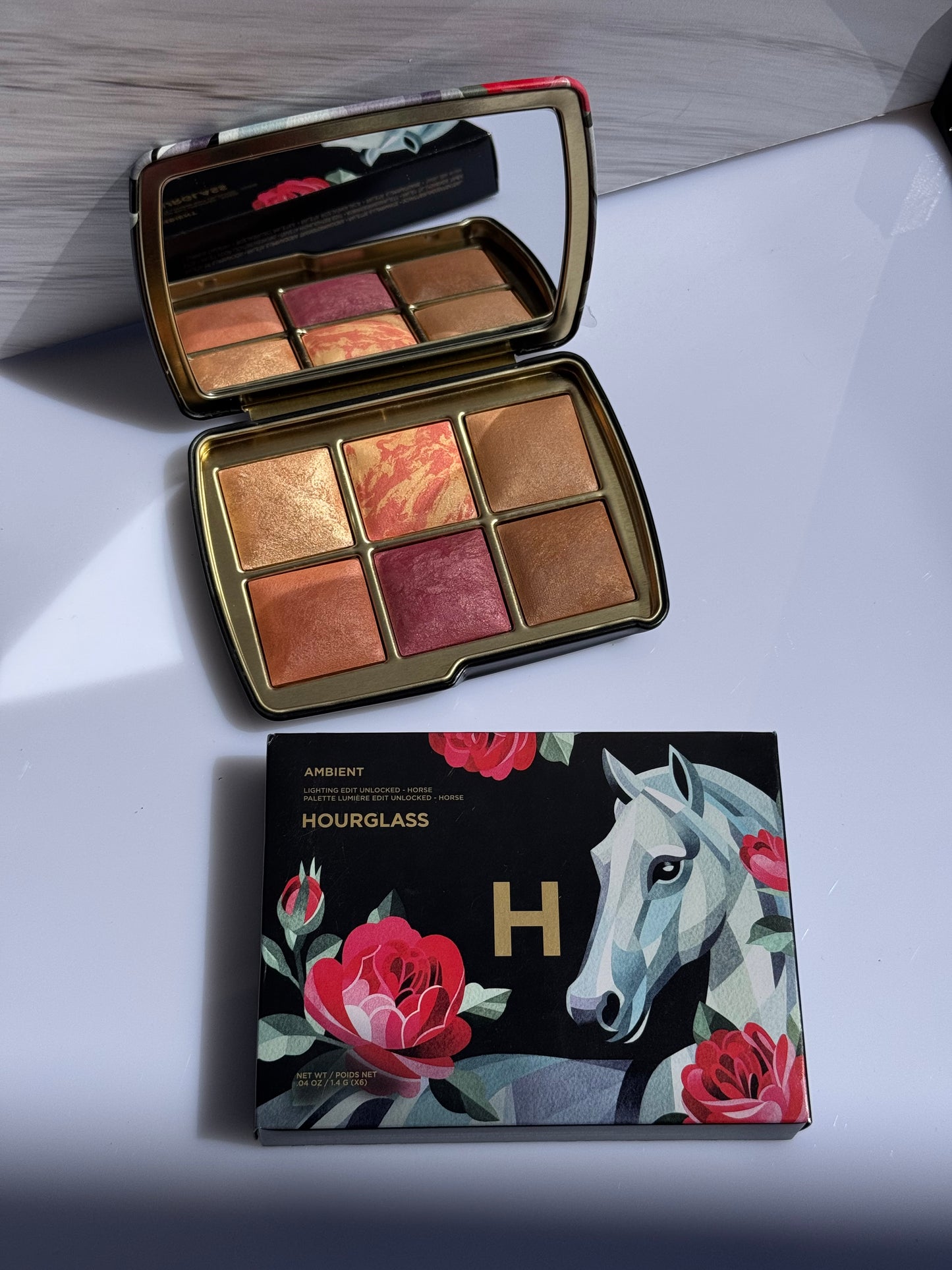 CUSTOM PALETTE -AMBIENT LIGHTING EDIT UNLOCKED - Empaque HORSE y tonos FOX Hourglass