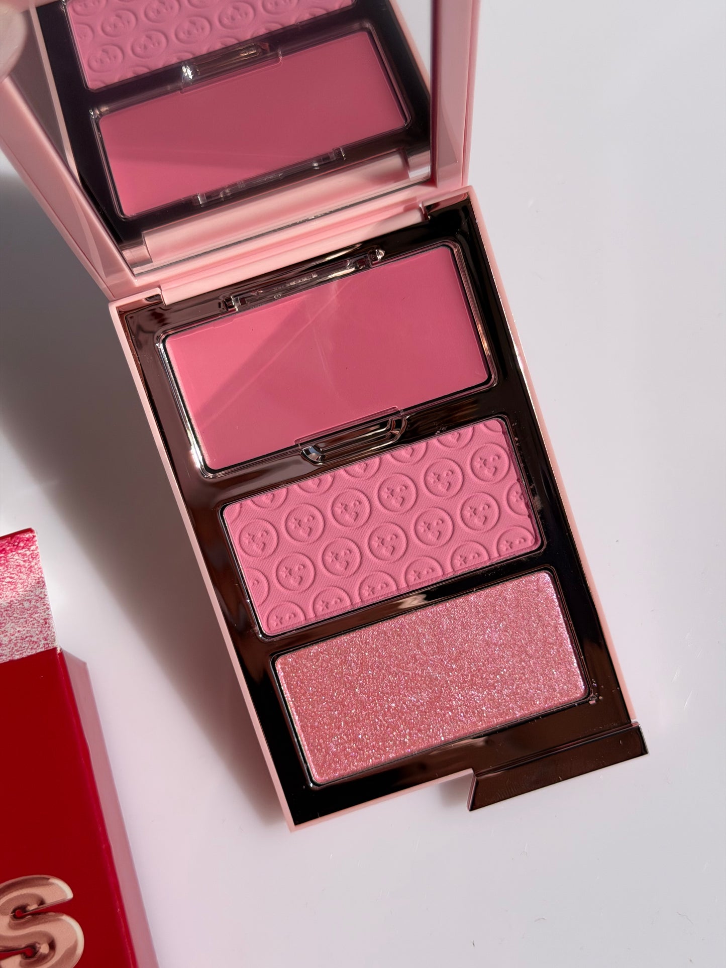 ONE/SIZE by Patrick Starrr Cheek Clapper 3D Blush Trio Palette- ATTENTION SEEKER