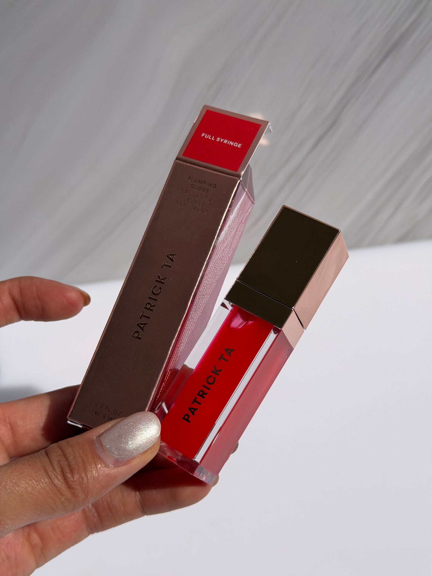 PATRICK TA Major Volume Plumping Lip Gloss Tono- FULL SYRINGE