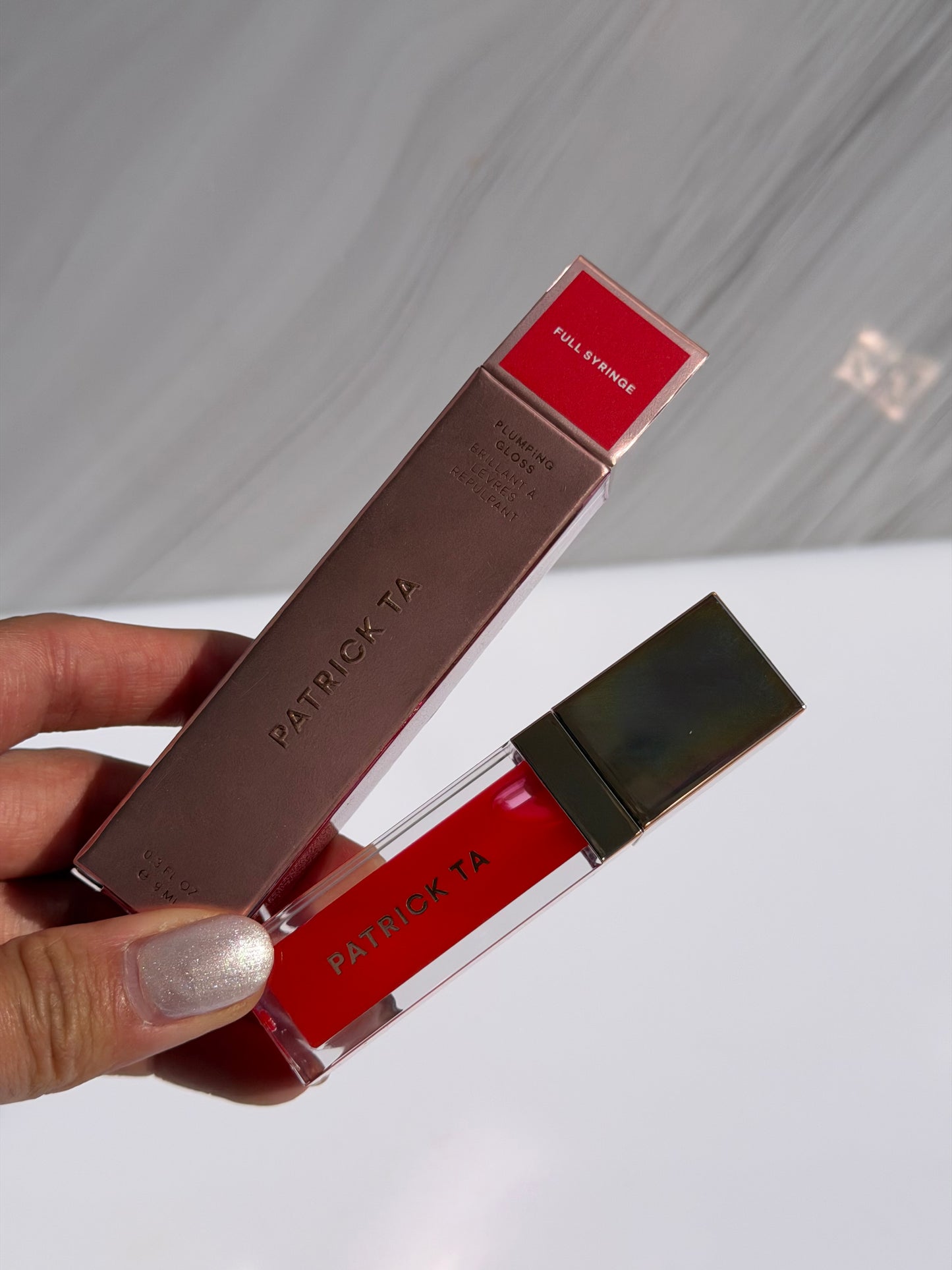 PATRICK TA Major Volume Plumping Lip Gloss Tono- FULL SYRINGE