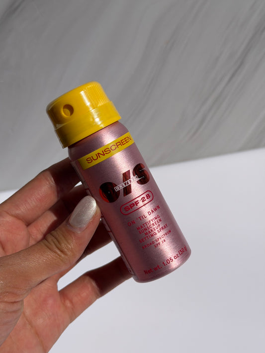 ONE/SIZE by Patrick Starrr Mini On 'Til Dawn Mattifying Sunscreen Makeup Setting Spray SPF 28