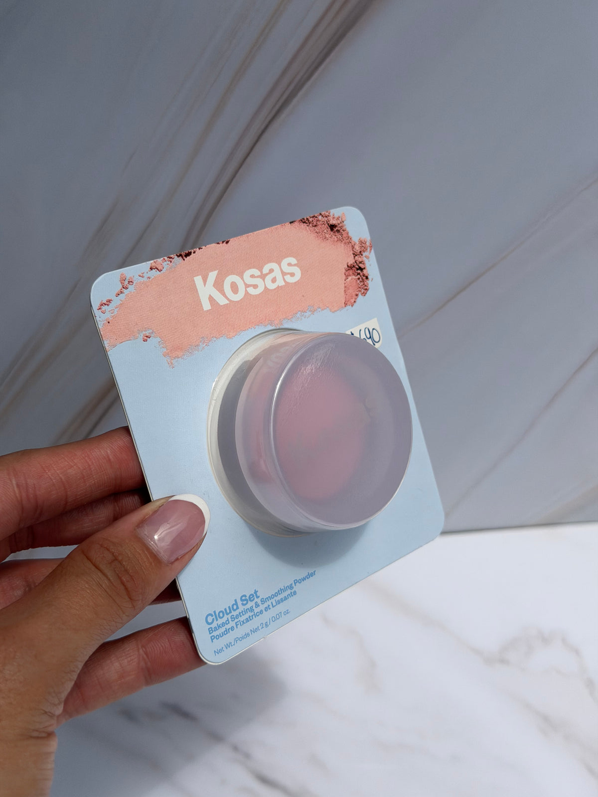 Kosas- Mini Cloud Set Setting Powder
Baked Setting + Smoothing Powder 2g