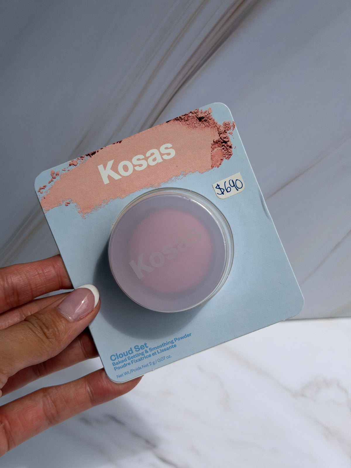 Kosas- Mini Cloud Set Setting Powder
Baked Setting + Smoothing Powder 2g