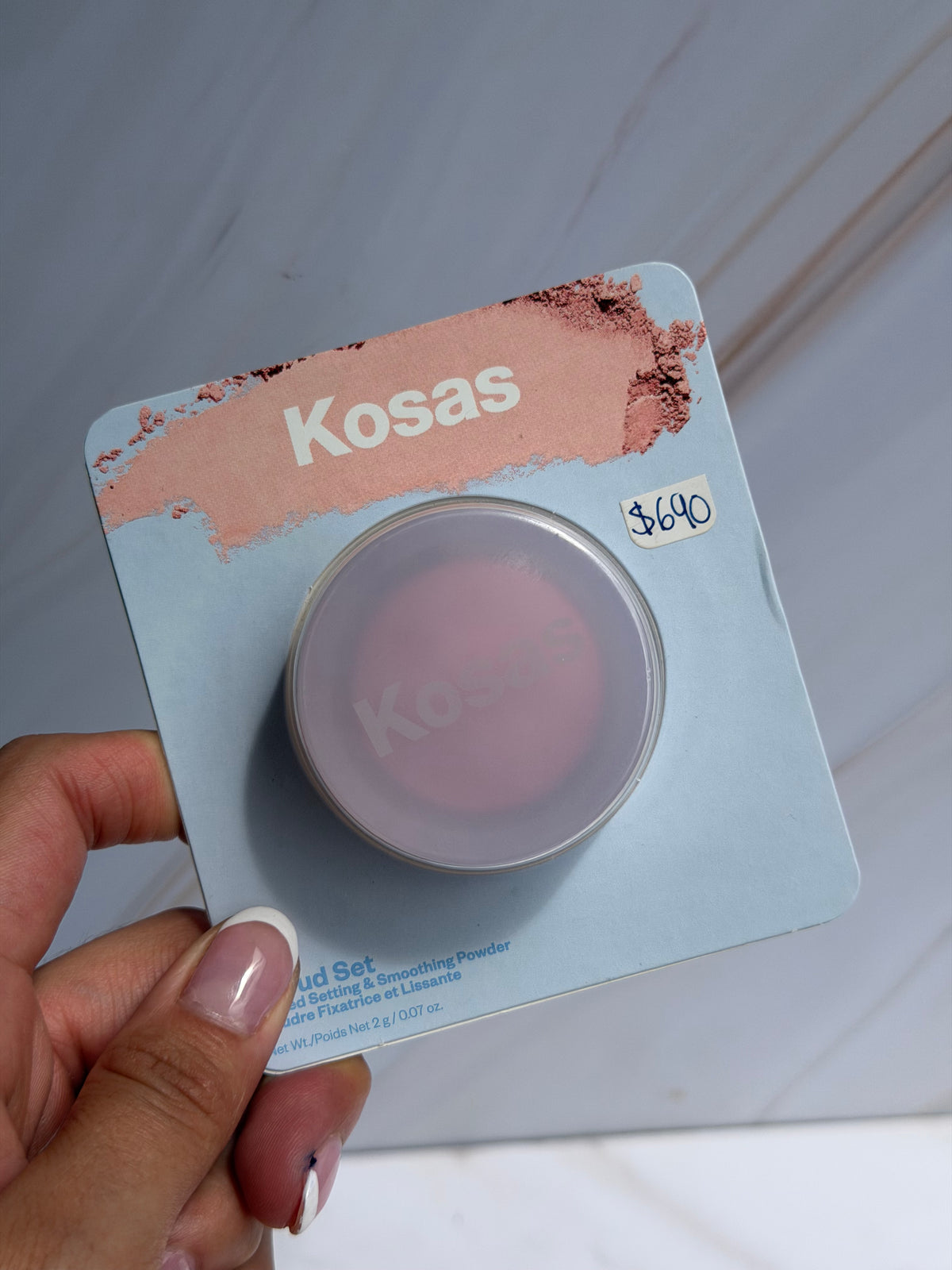 Kosas- Mini Cloud Set Setting Powder
Baked Setting + Smoothing Powder 2g