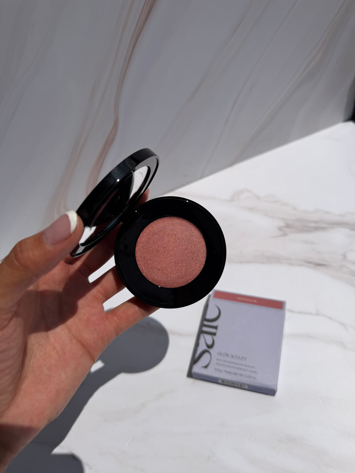 Saie -Glow Sculpt Multi-Use Cream Highlighting Blush- tono MAUVEGLOW