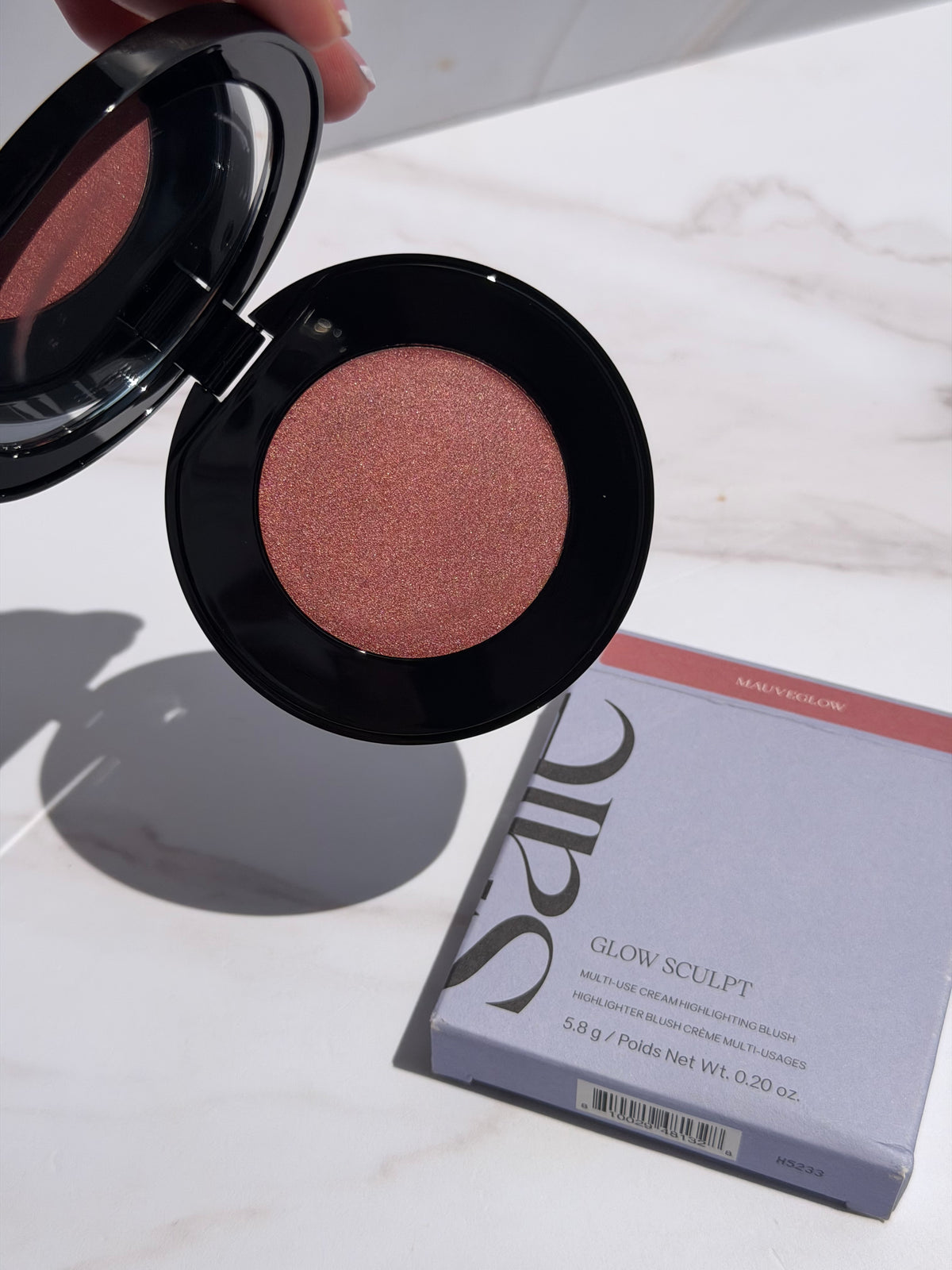 Saie -Glow Sculpt Multi-Use Cream Highlighting Blush- tono MAUVEGLOW