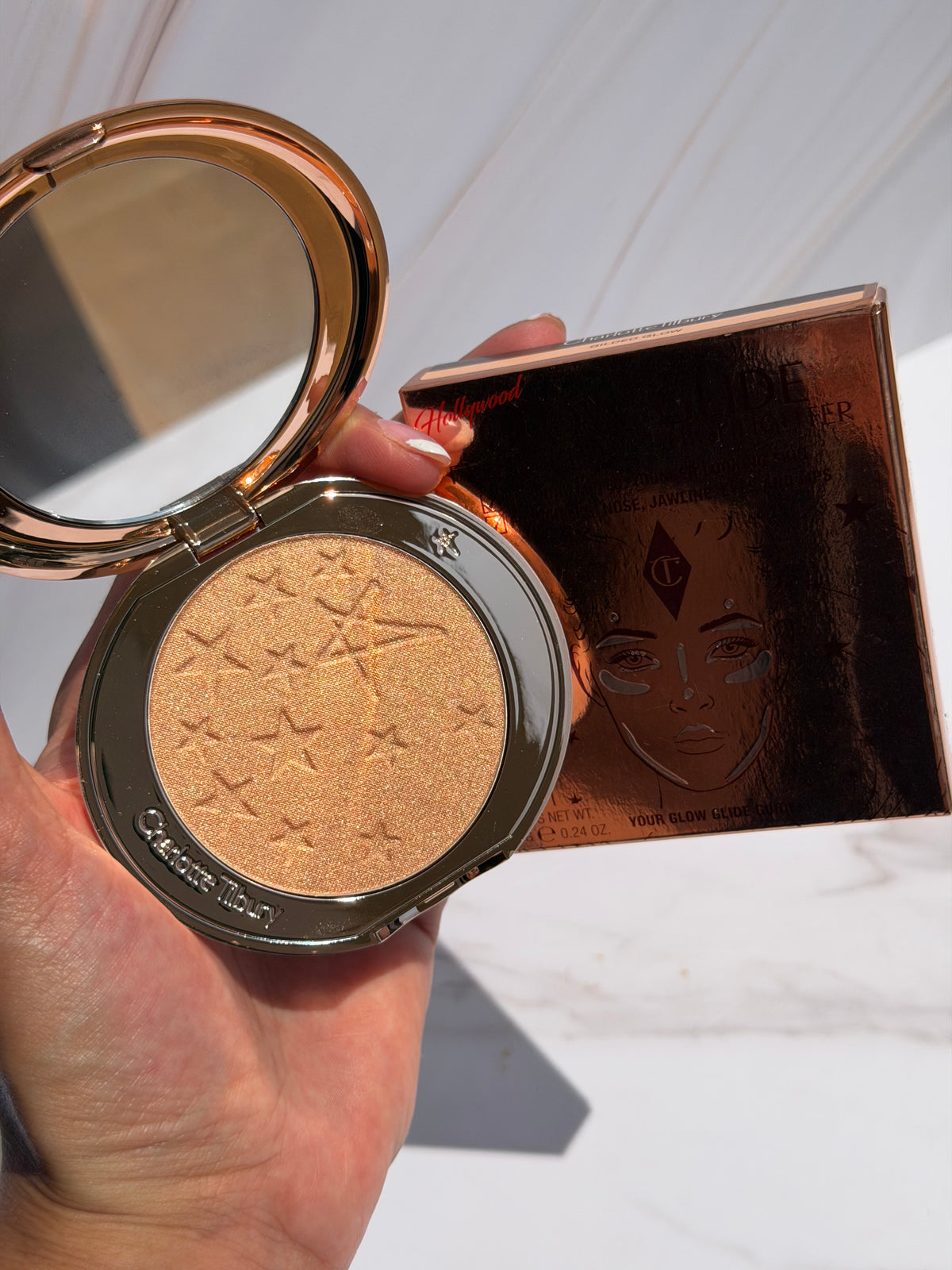 HOLLYWOOD GLOW GLIDE FACE ARCHITECT HIGHLIGHTER- GILDED GLOW
