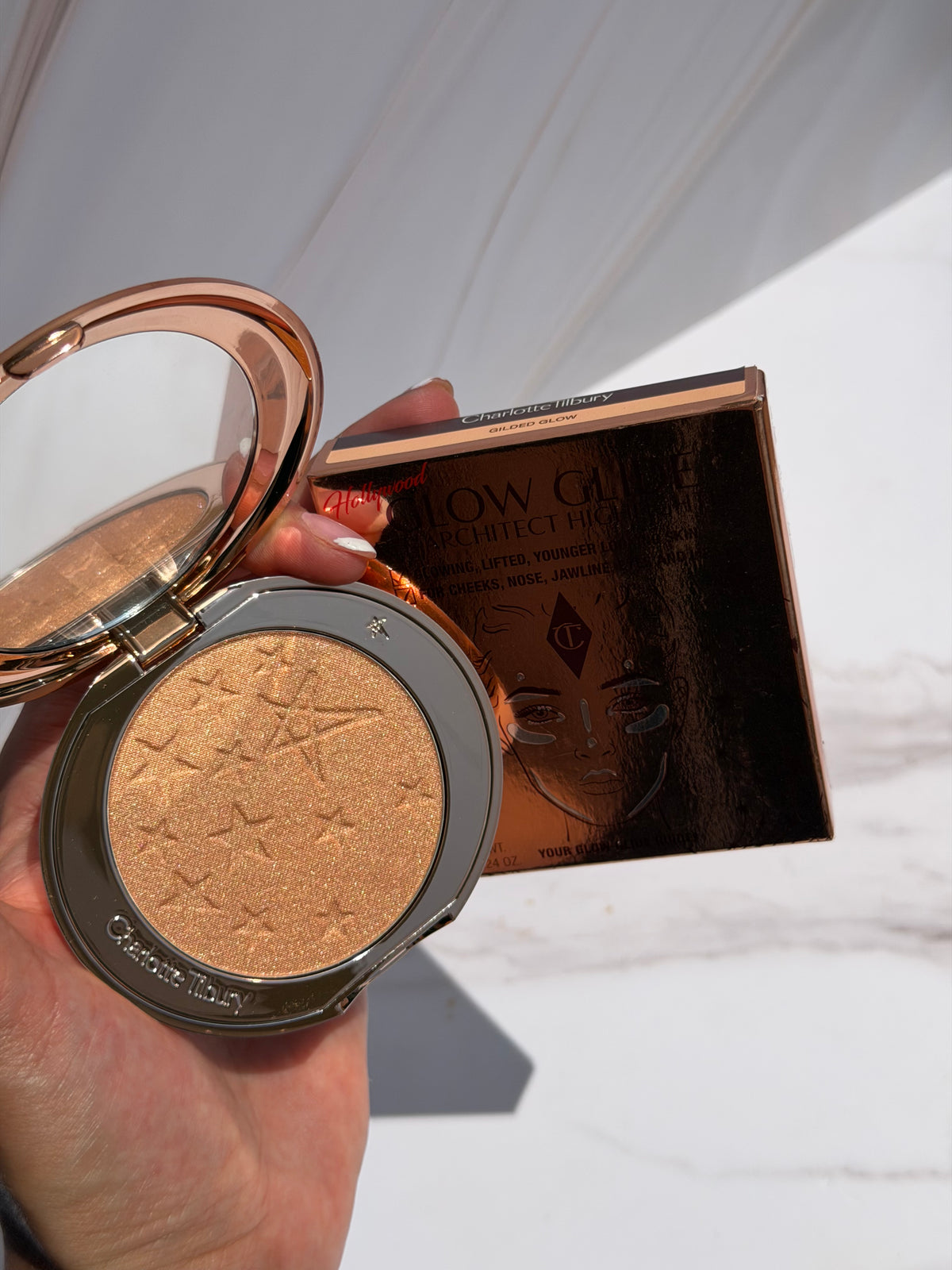 HOLLYWOOD GLOW GLIDE FACE ARCHITECT HIGHLIGHTER- GILDED GLOW