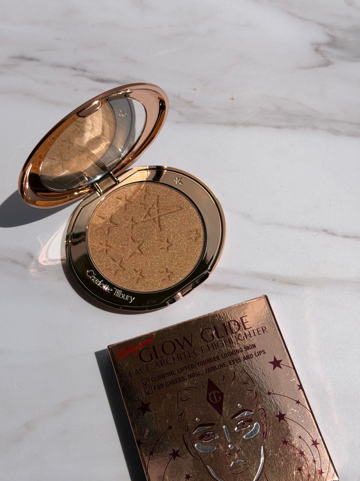 HOLLYWOOD GLOW GLIDE FACE ARCHITECT HIGHLIGHTER- GILDED GLOW