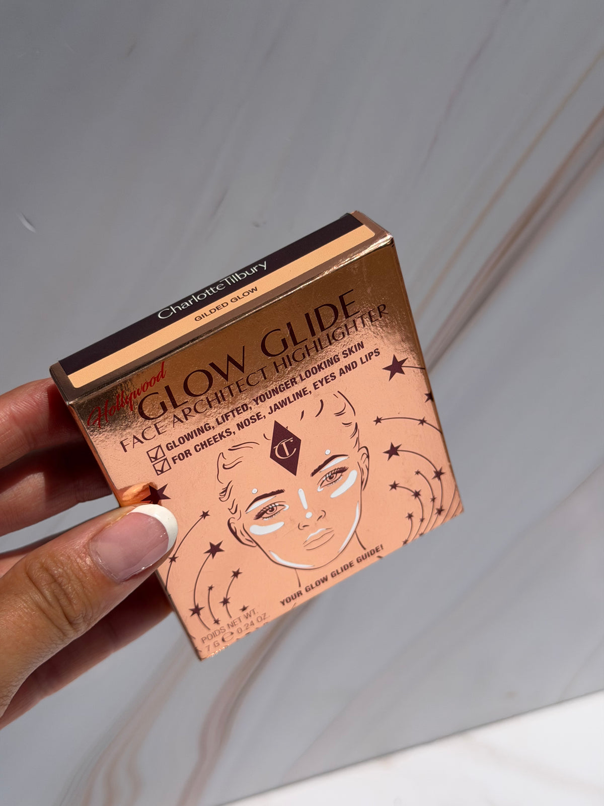 HOLLYWOOD GLOW GLIDE FACE ARCHITECT HIGHLIGHTER- GILDED GLOW