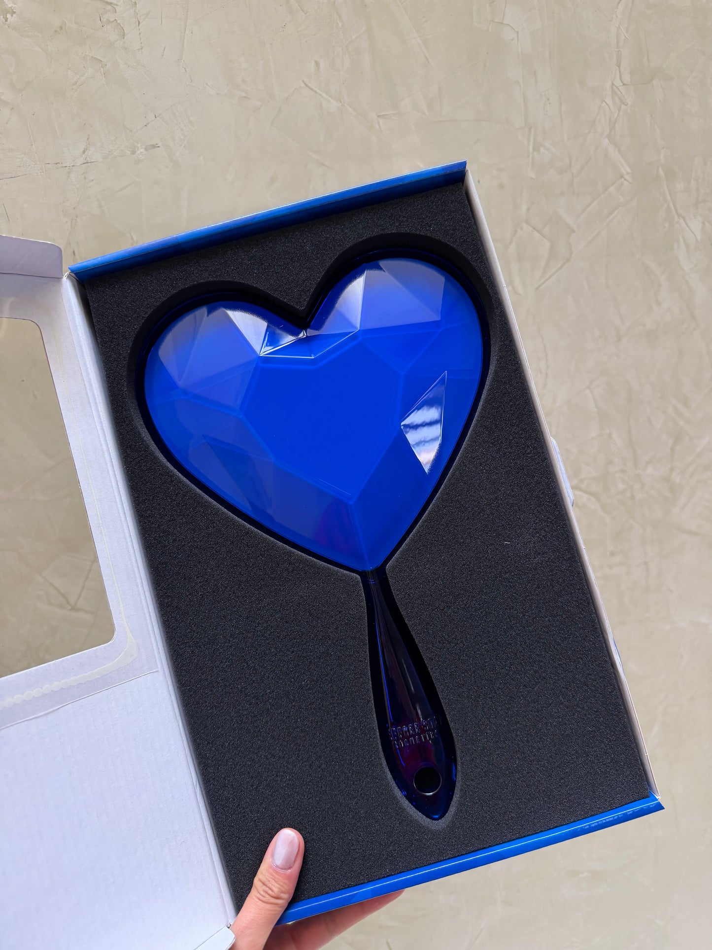 Hand Mirrors Jeffree Star- Blue Blood Crystal Heart