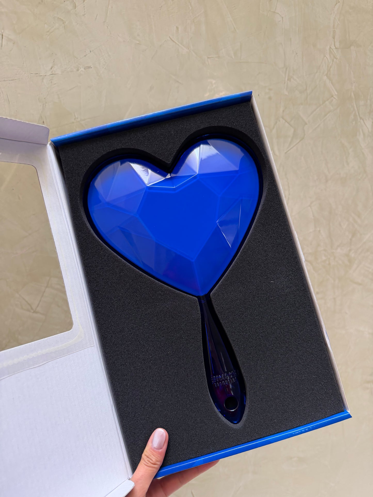 Hand Mirrors Jeffree Star- Blue Blood Crystal Heart