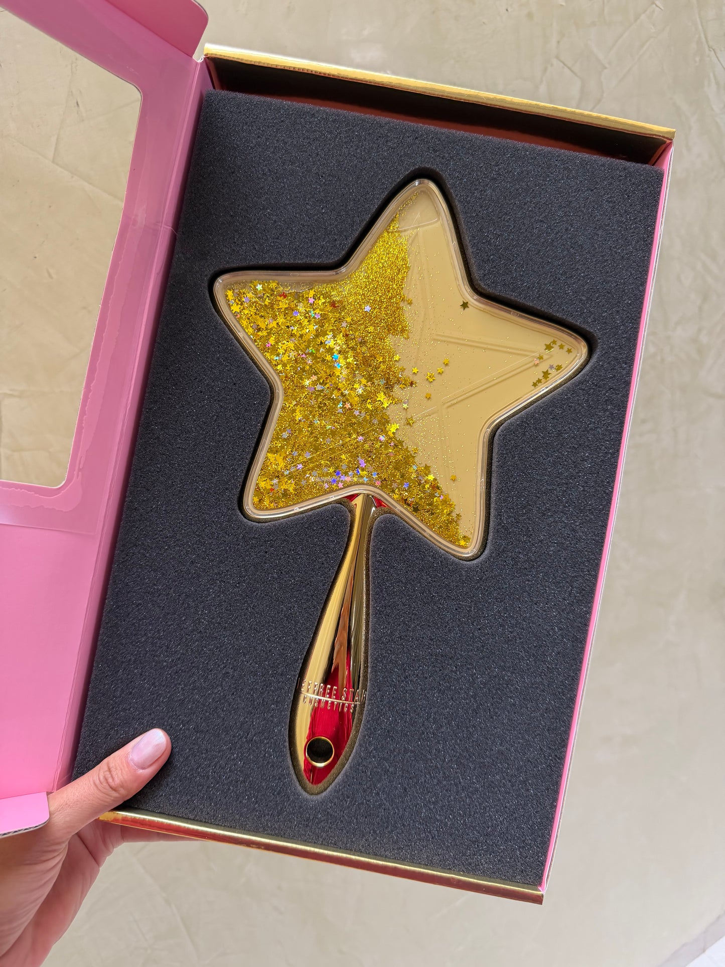 Hand Mirrors Jeffree Star-Gold Icon
