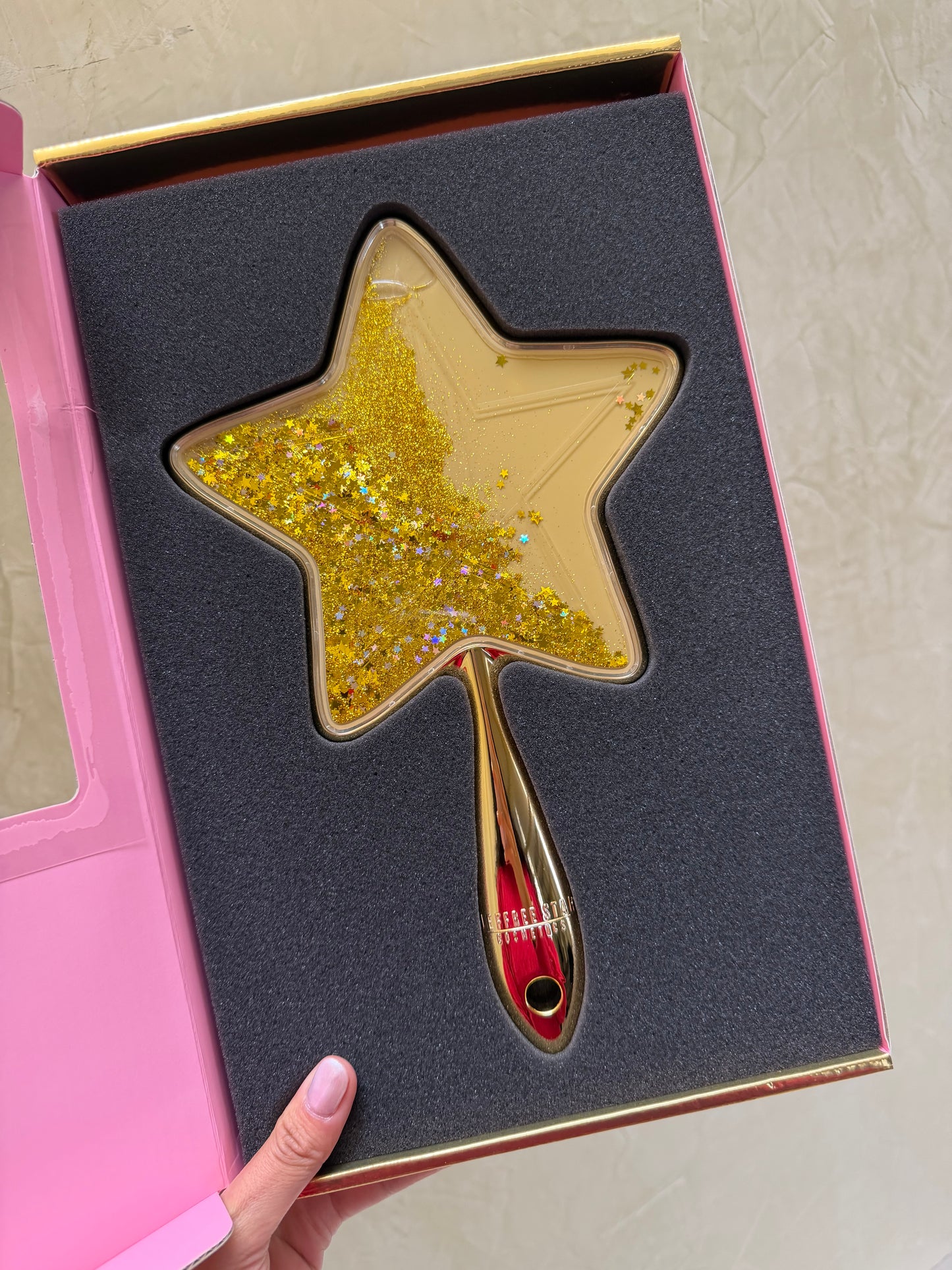 Hand Mirrors Jeffree Star-Gold Icon