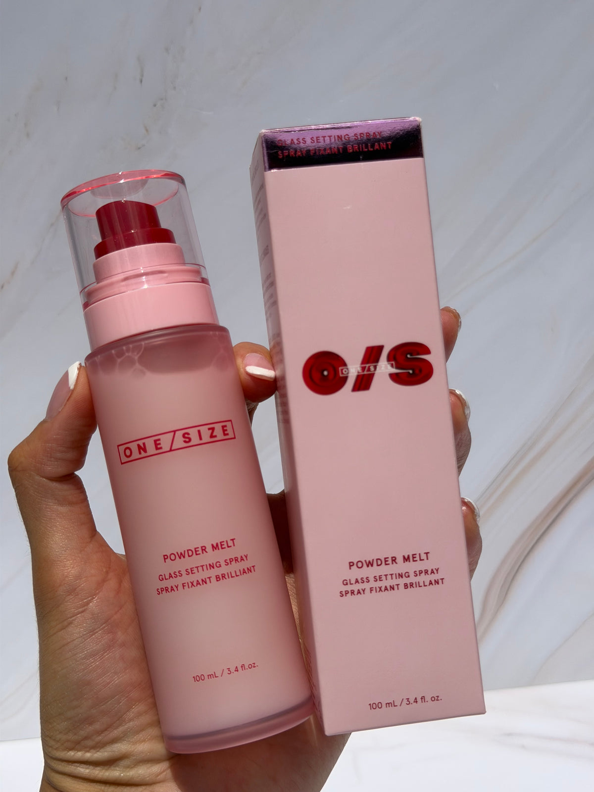 ONE/SIZE by Patrick Starrr-Powder Melt Glass Setting Spray 100ml