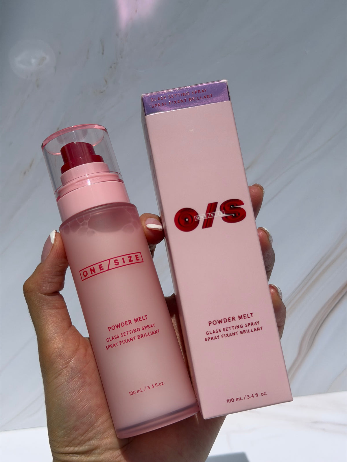 ONE/SIZE by Patrick Starrr-Powder Melt Glass Setting Spray 100ml