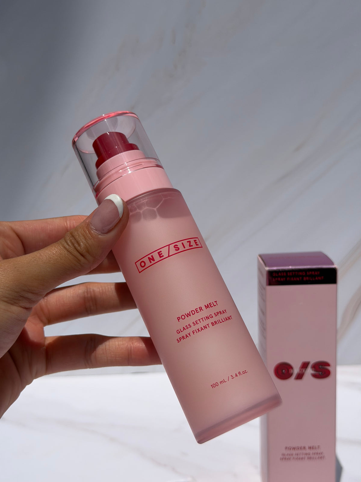 ONE/SIZE by Patrick Starrr-Powder Melt Glass Setting Spray 100ml