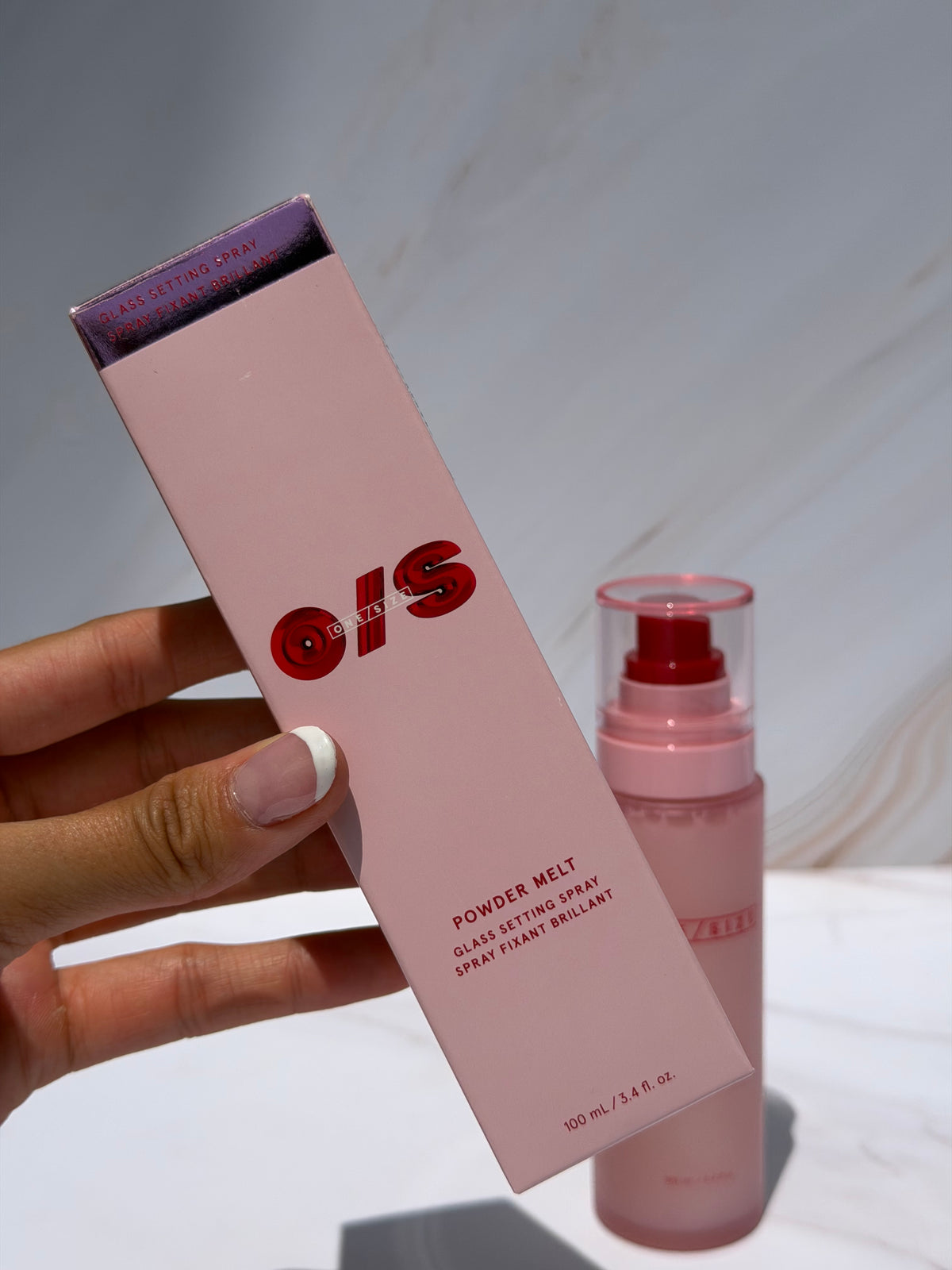 ONE/SIZE by Patrick Starrr-Powder Melt Glass Setting Spray 100ml