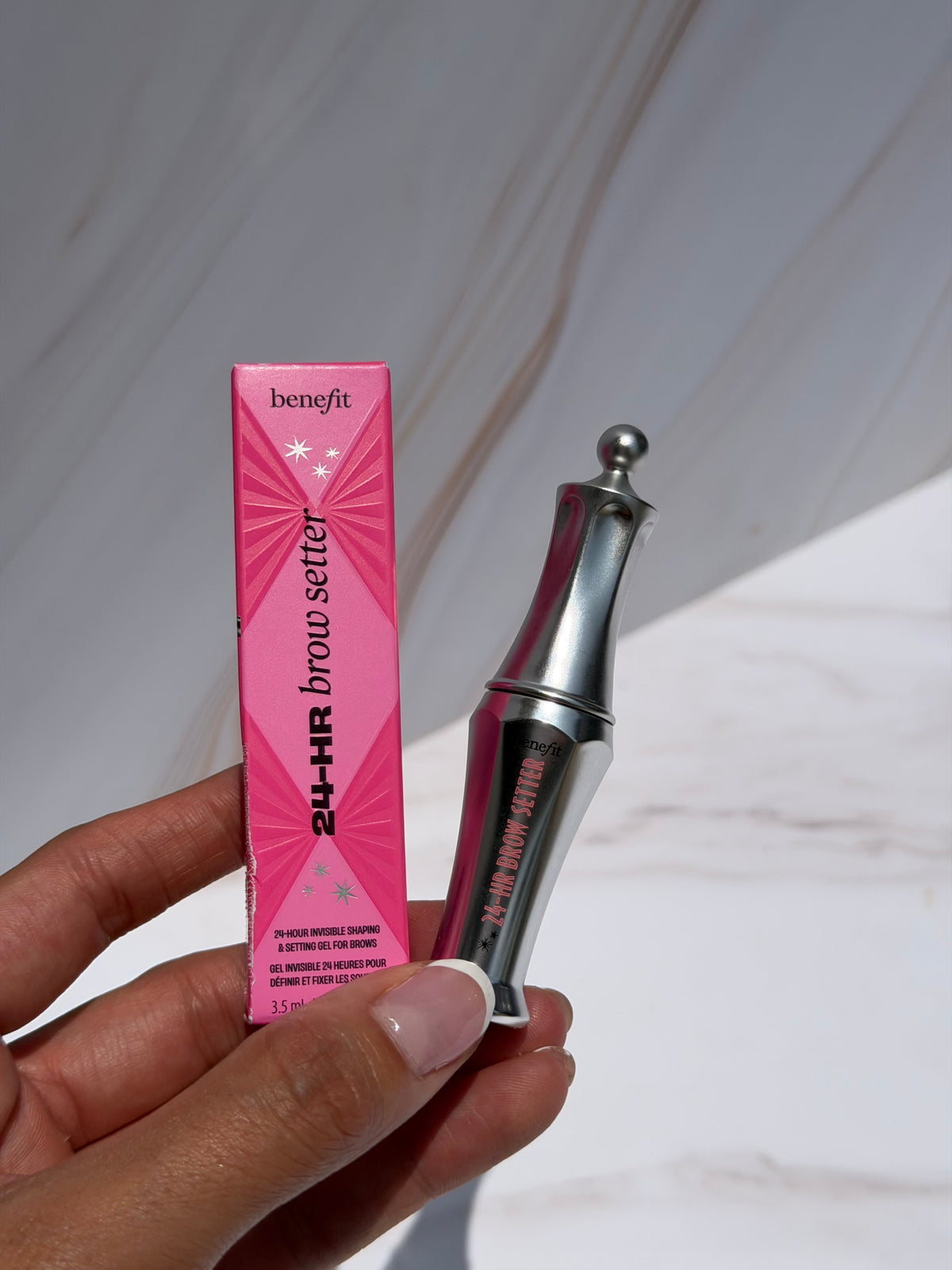 Benefit Cosmetics 
Mini 24-HR Brow Setter Clear Brow Gel with Lamination Effect 3.5ml