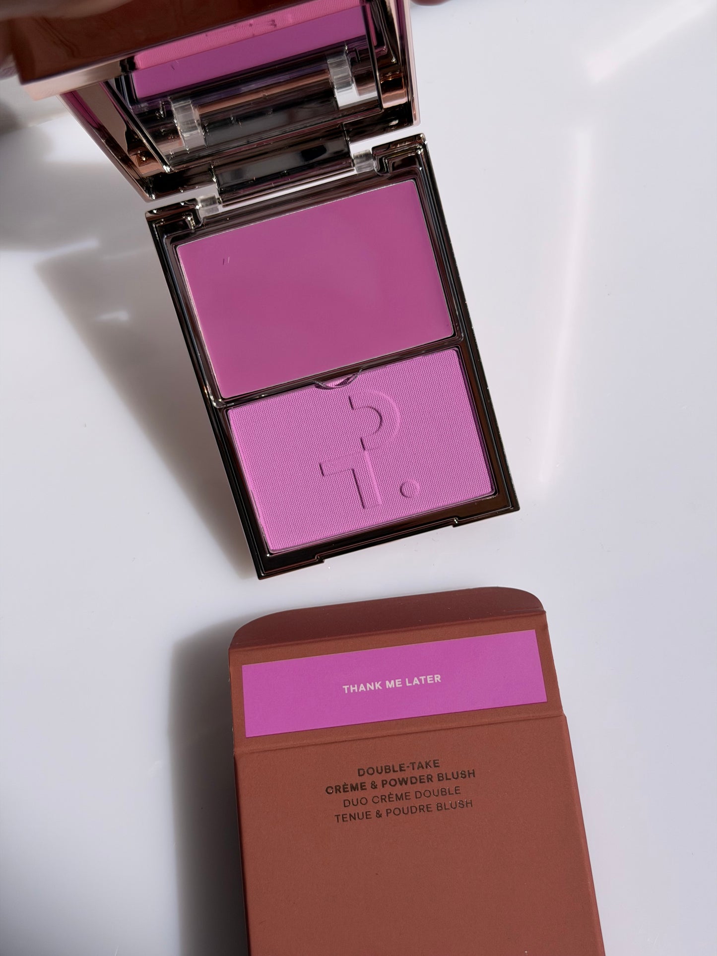 Double Take Crème & Powder Blush Patrick Ta THANK ME LATER