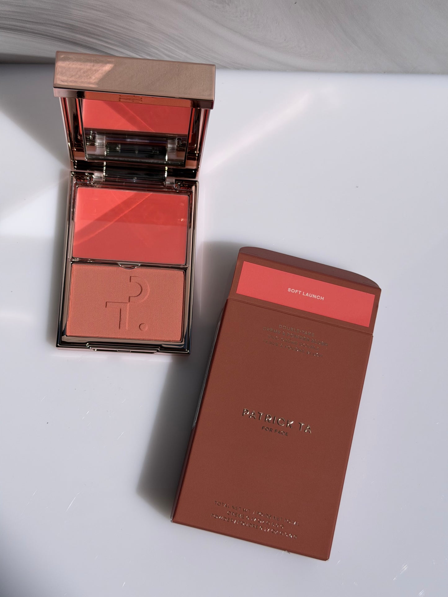Double Take Crème & Powder Blush Patrick Ta -SOFT LAUNCH