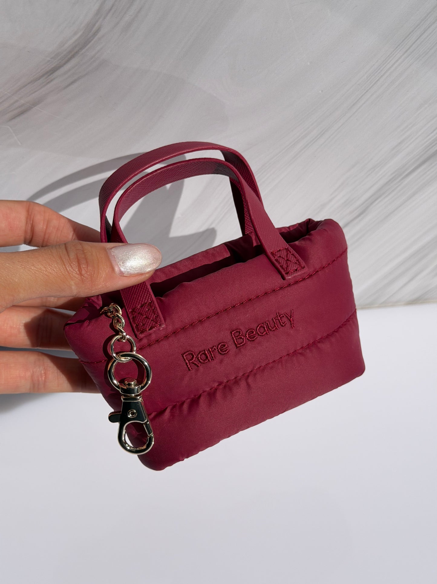 Mini Puffy Bag Rare Beauty MERLOT