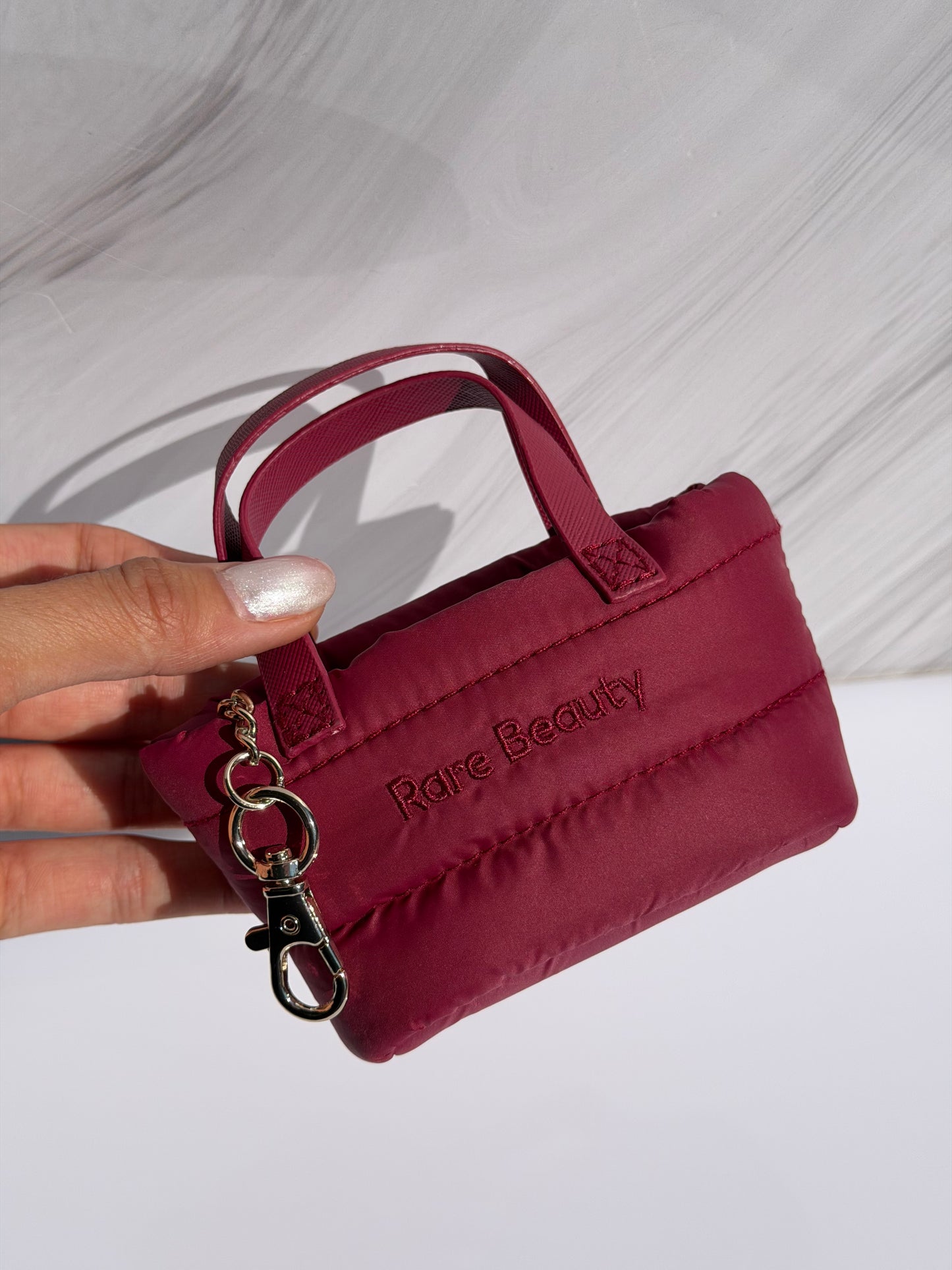 Mini Puffy Bag Rare Beauty MERLOT