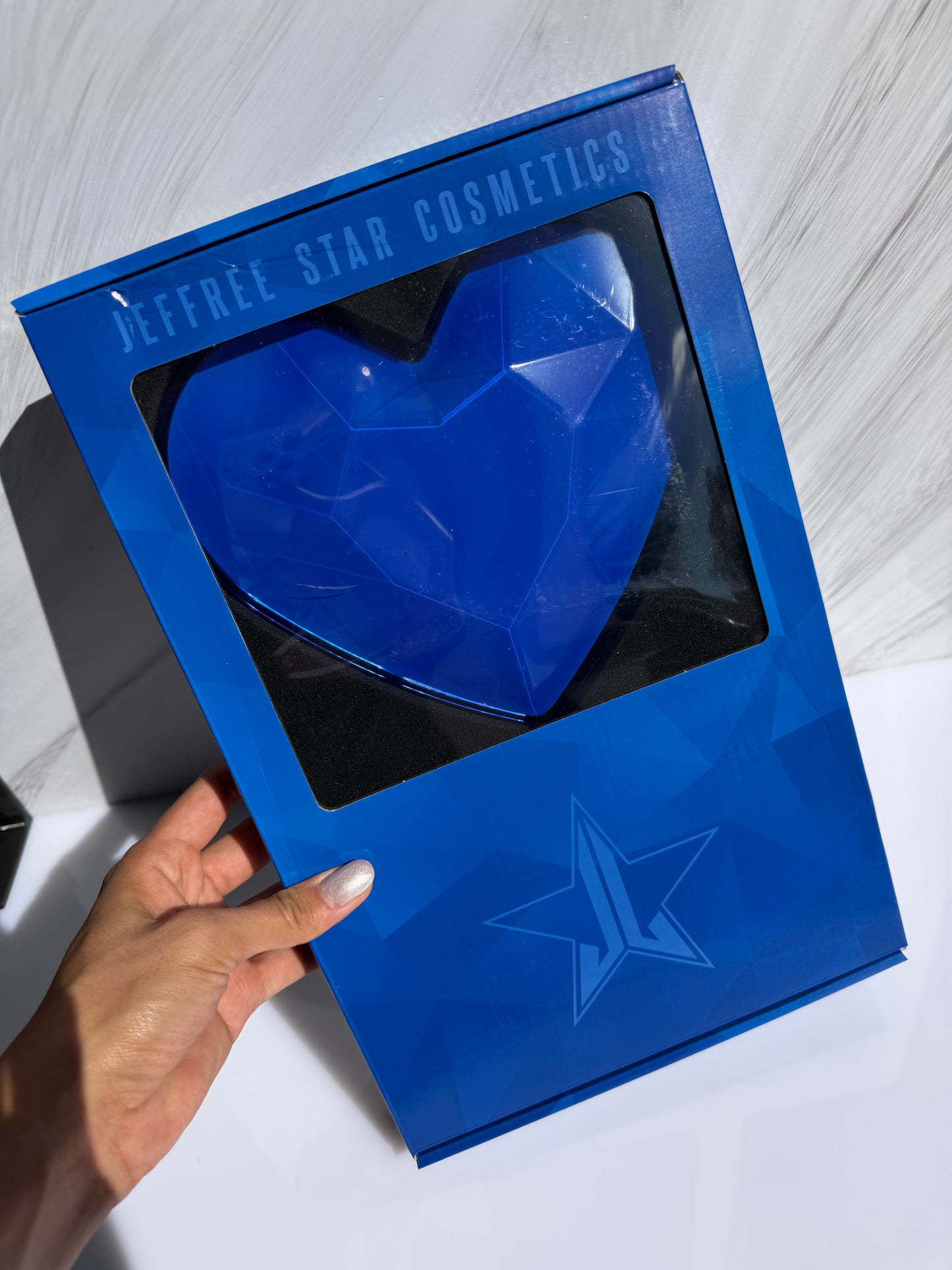 Hand Mirrors Jeffree Star- Blue Blood Crystal Heart