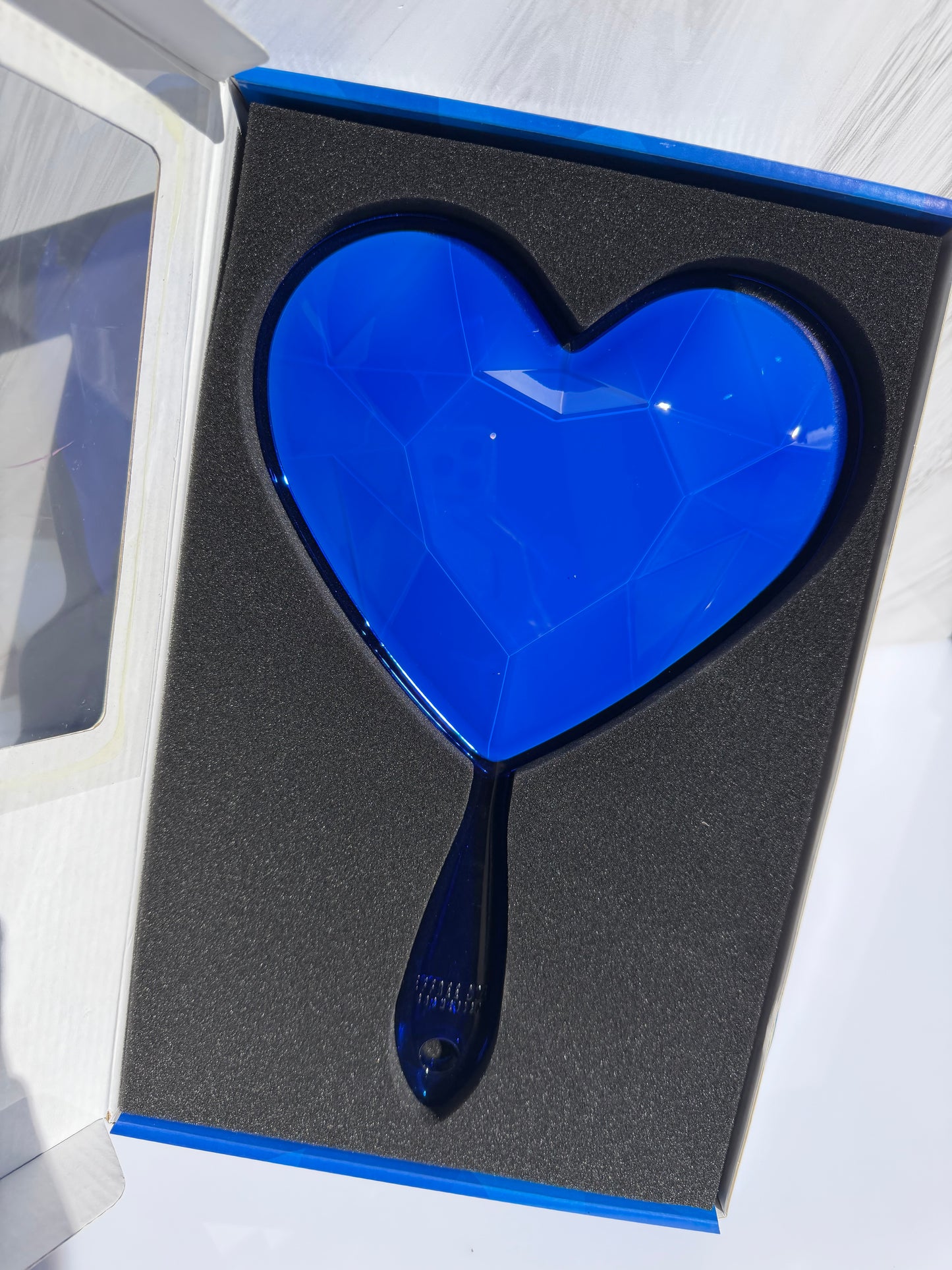 Hand Mirrors Jeffree Star- Blue Blood Crystal Heart