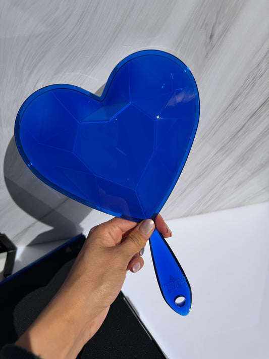 Hand Mirrors Jeffree Star- Blue Blood Crystal Heart