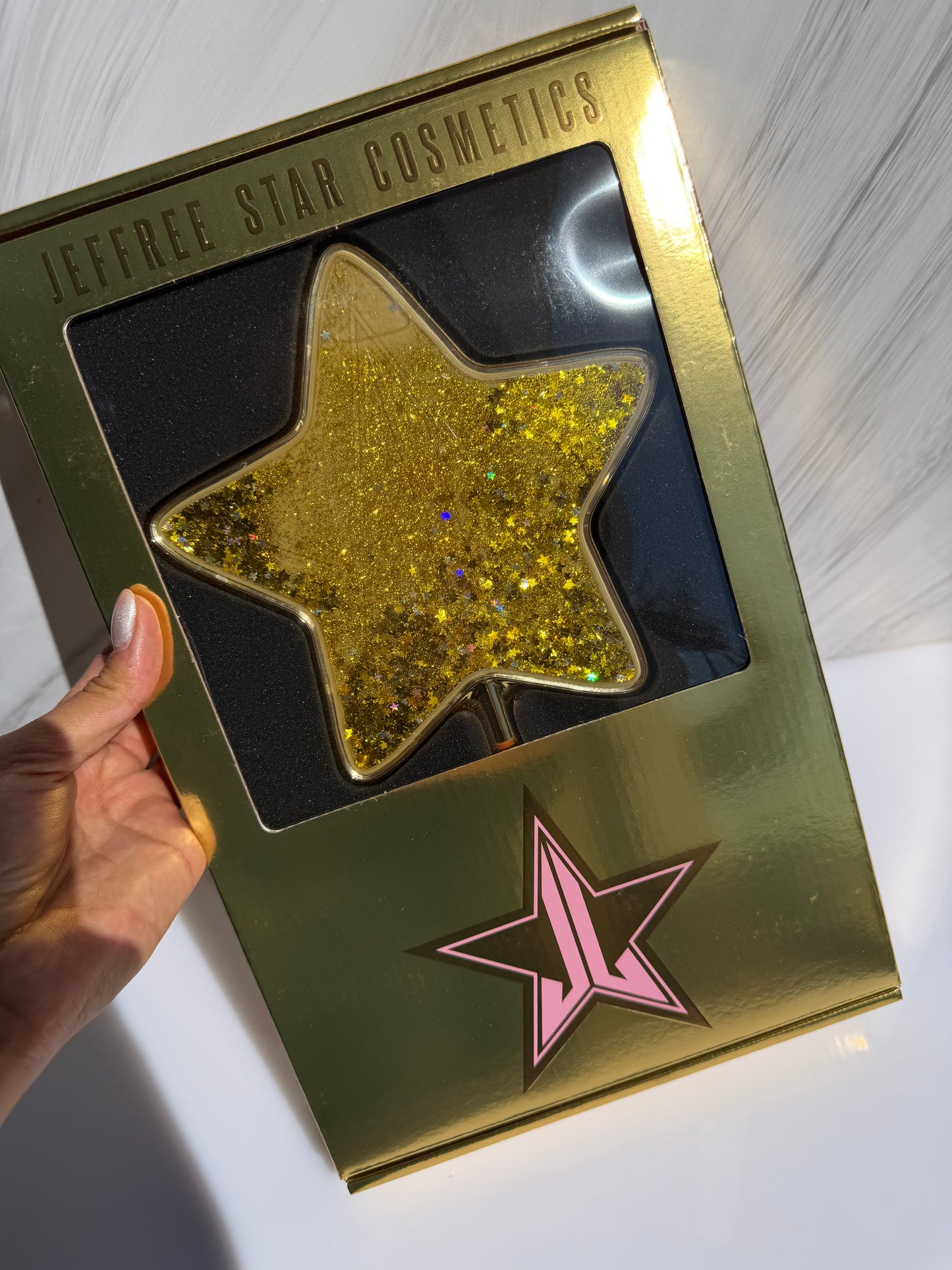 Hand Mirrors Jeffree Star-Gold Icon