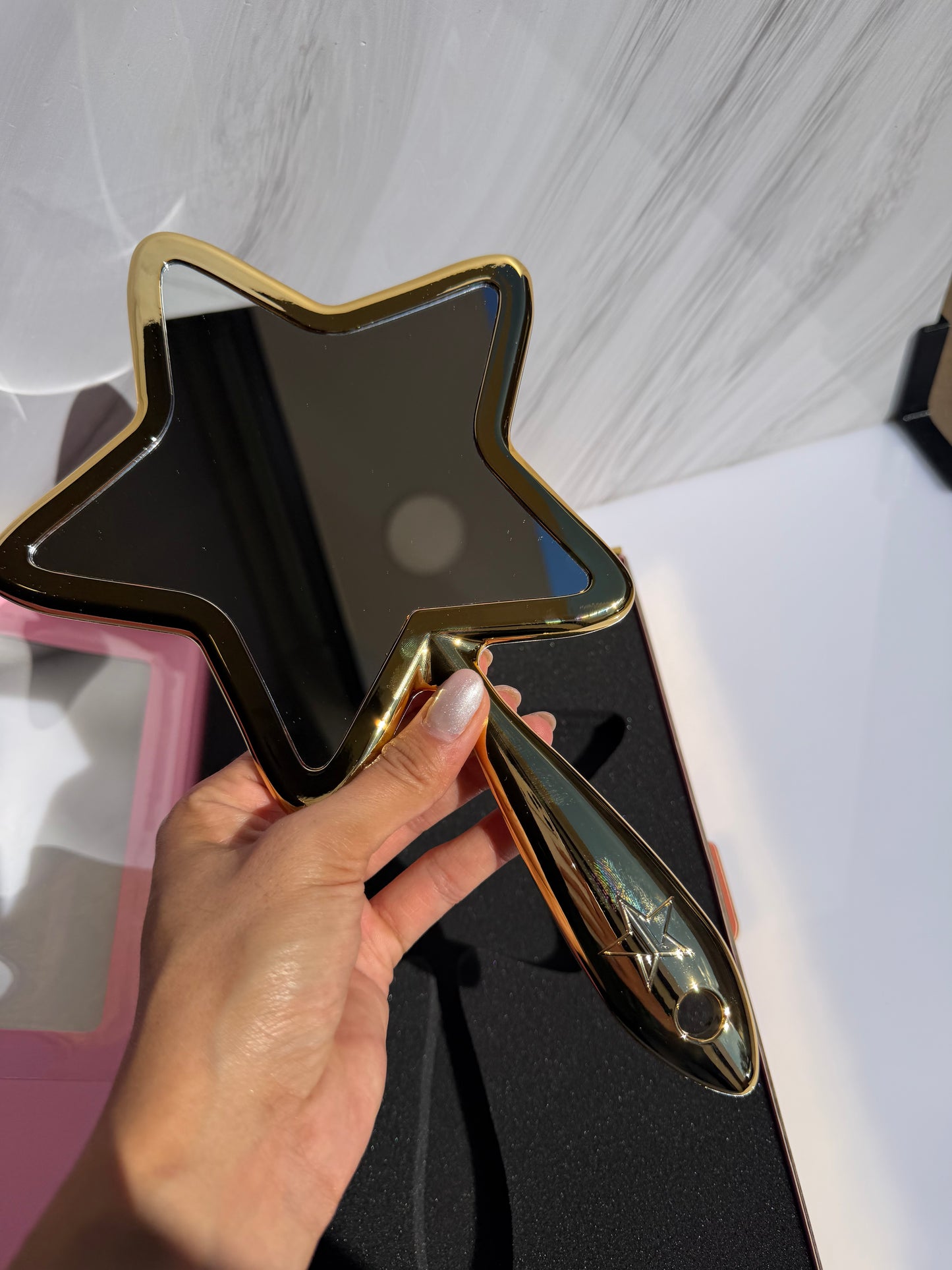 Hand Mirrors Jeffree Star-Gold Icon