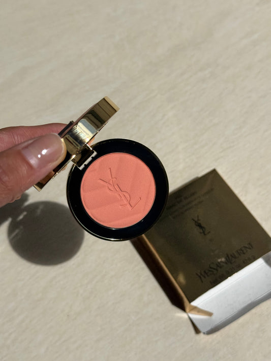 Make me Blush 24H Biuldable Blurring Powder Blush YSL- 57 CORAL CLASH