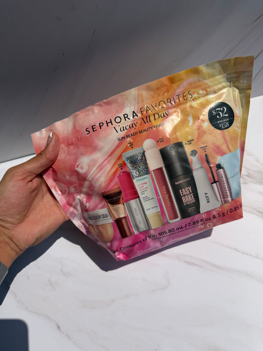 Sephora Favorites-Vacay All Day Makeup and Skincare Value Set