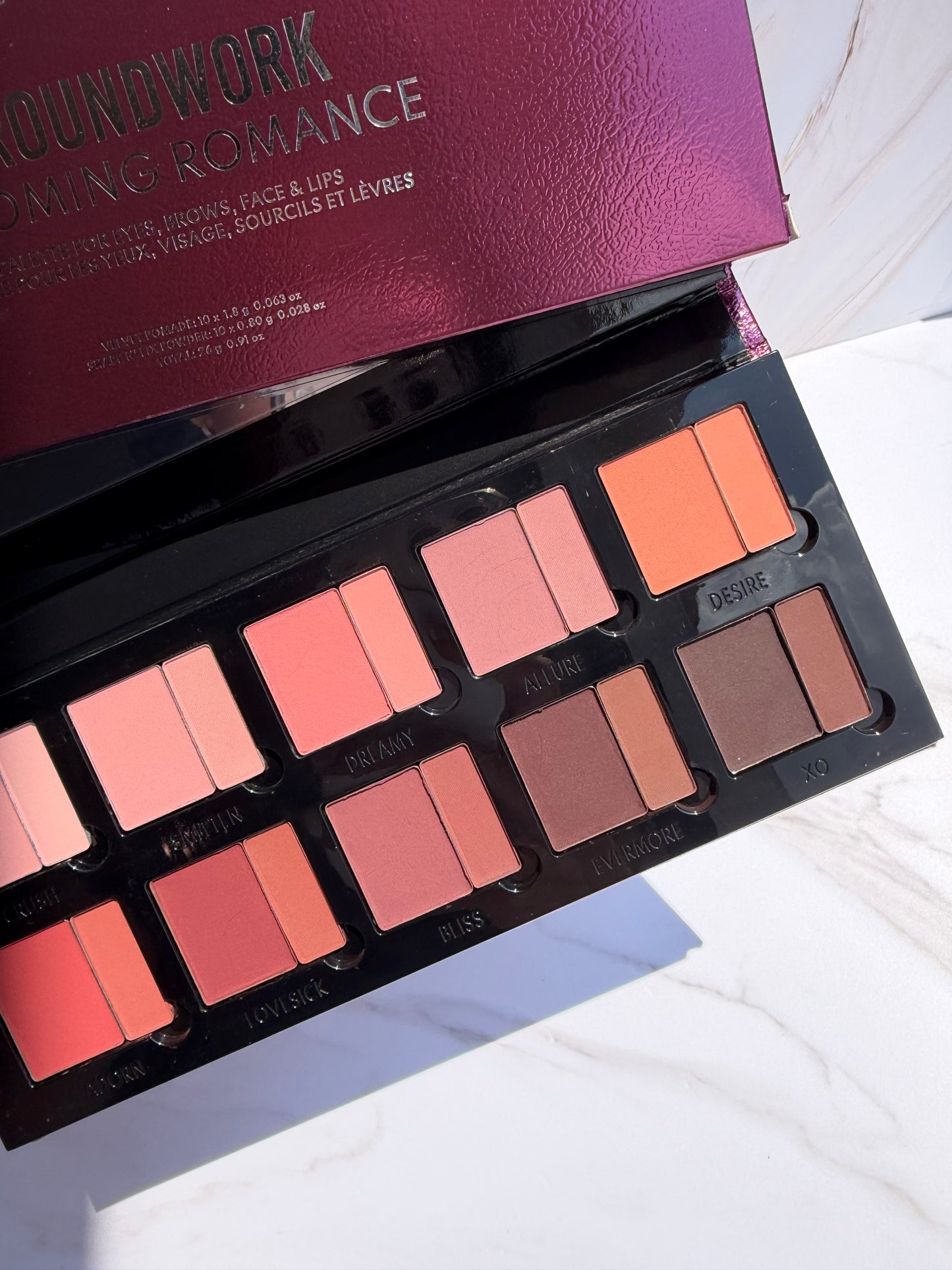 Danessa Myricks Beauty Groundwork: Blooming Romance - Palette For Eyes, Brows, Face & Lips