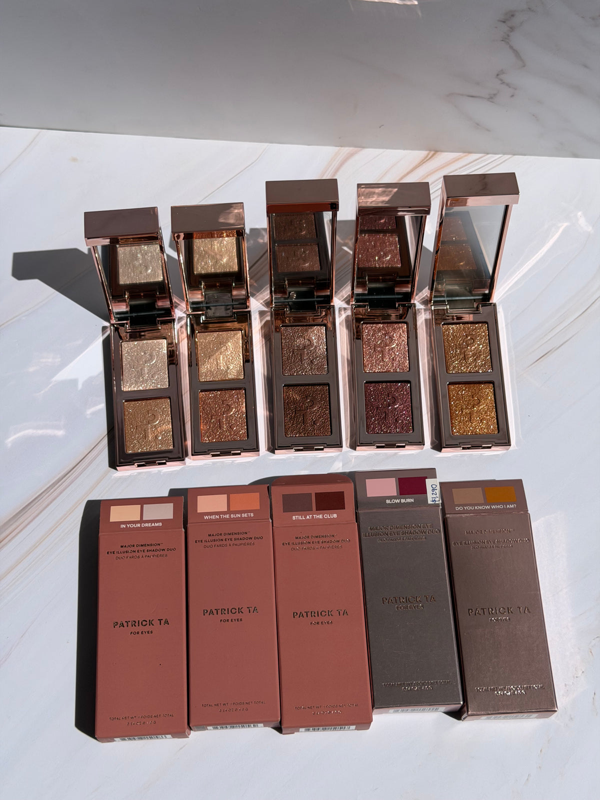 PATRICK TA- Major Dimension Eye Illusion Eyeshadow Duo- When the sun sets